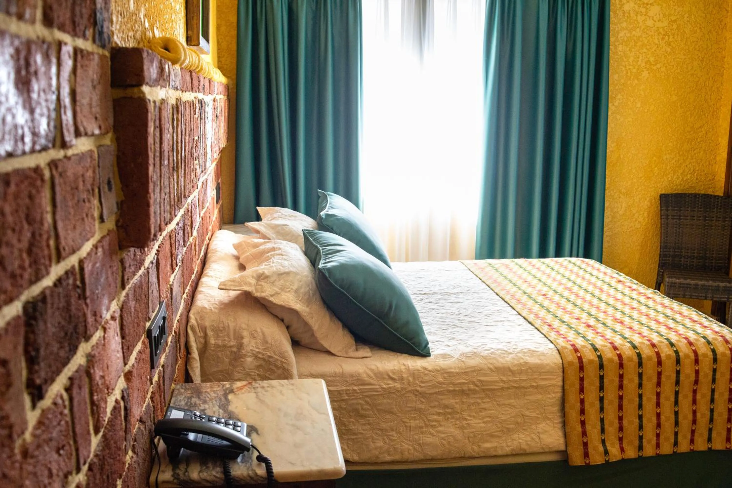 Bed in Hotel Cerro La Nina