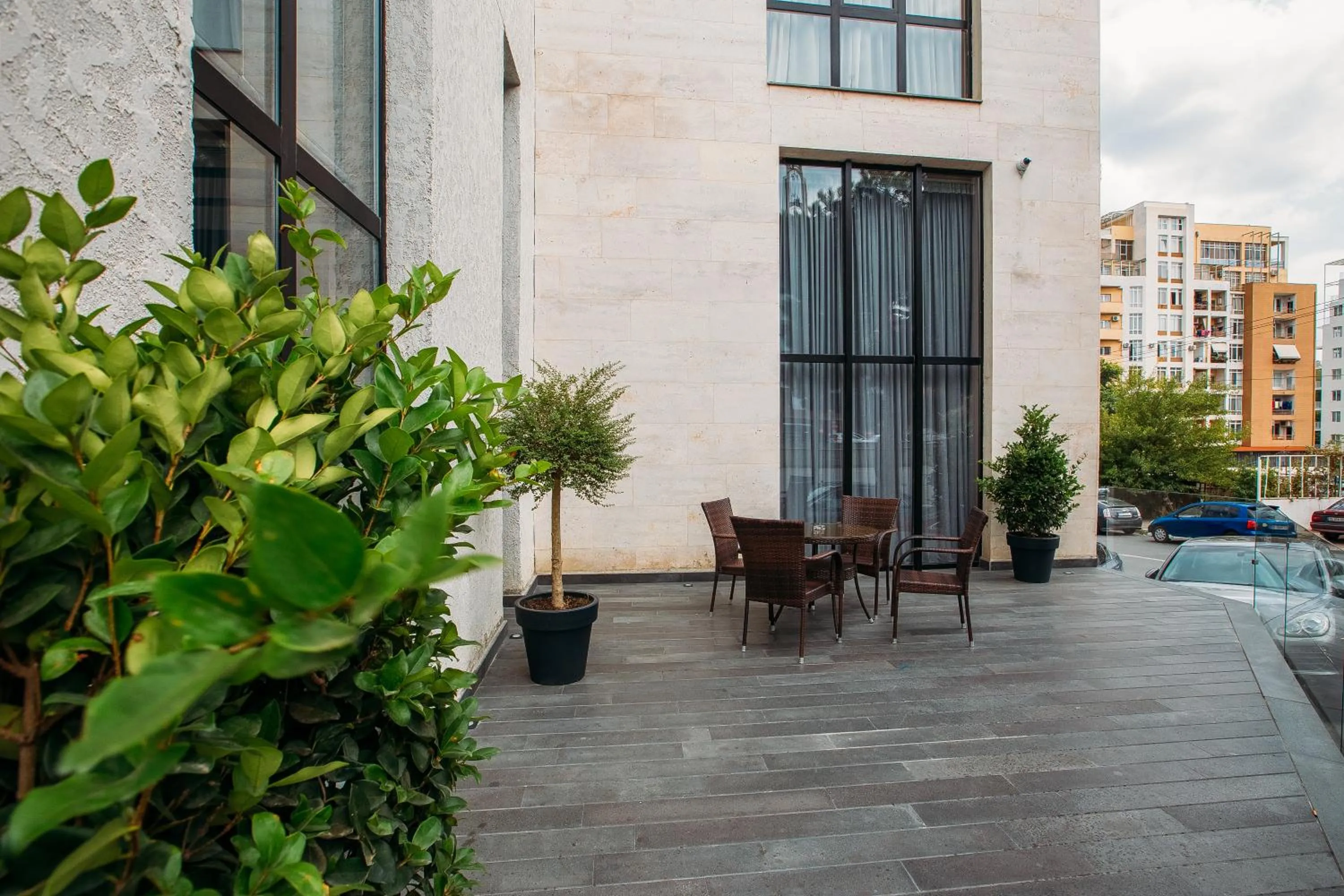 Property building in Horizont Hotel Tbilisi