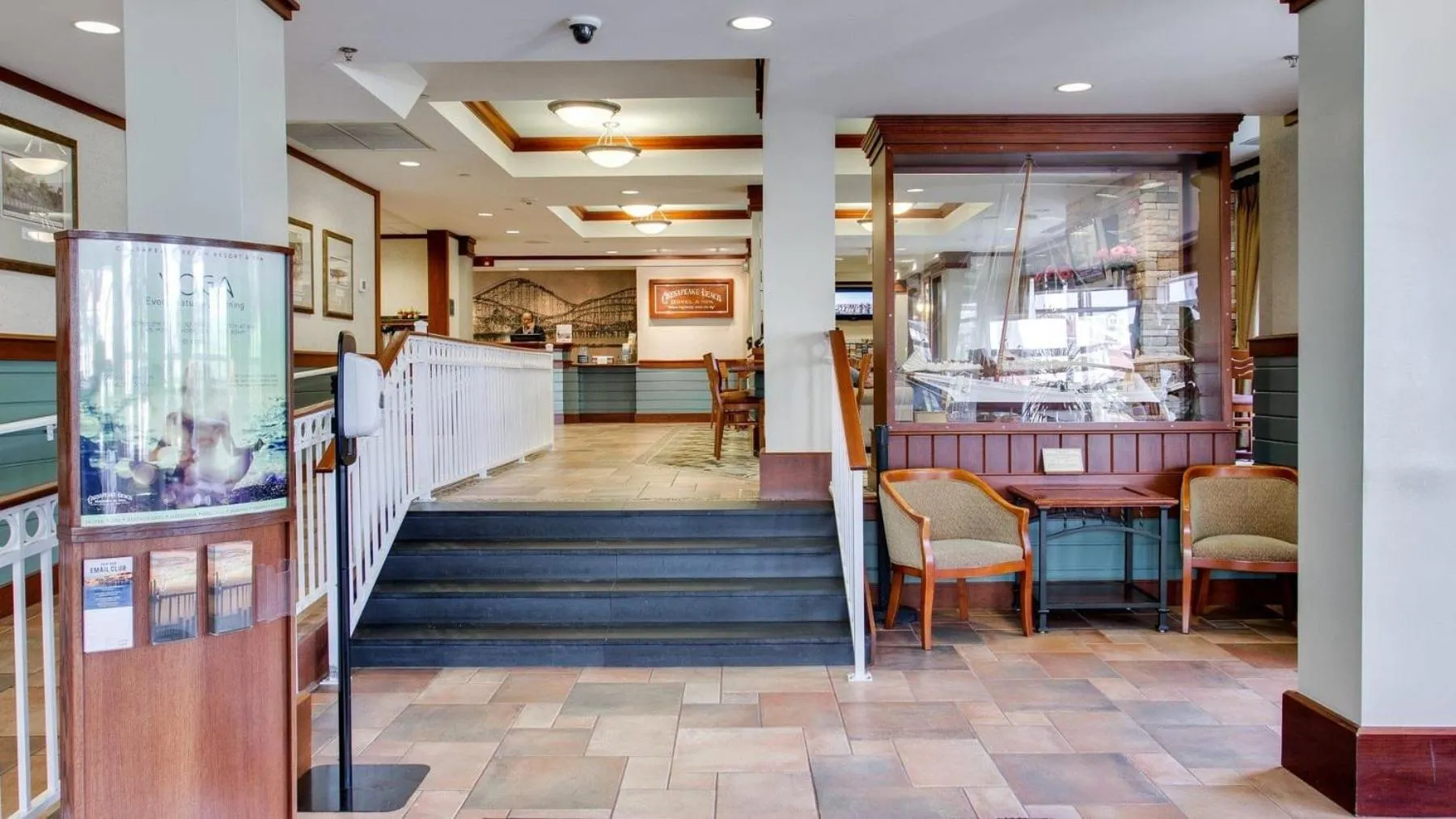 Lobby or reception in Rod 'N' Reel Resort