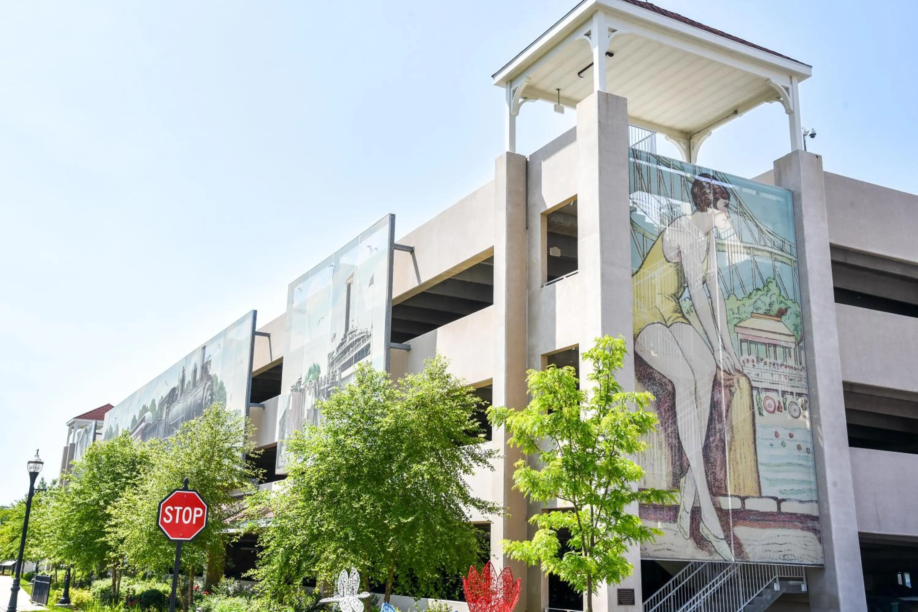 Parking in Rod 'N' Reel Resort