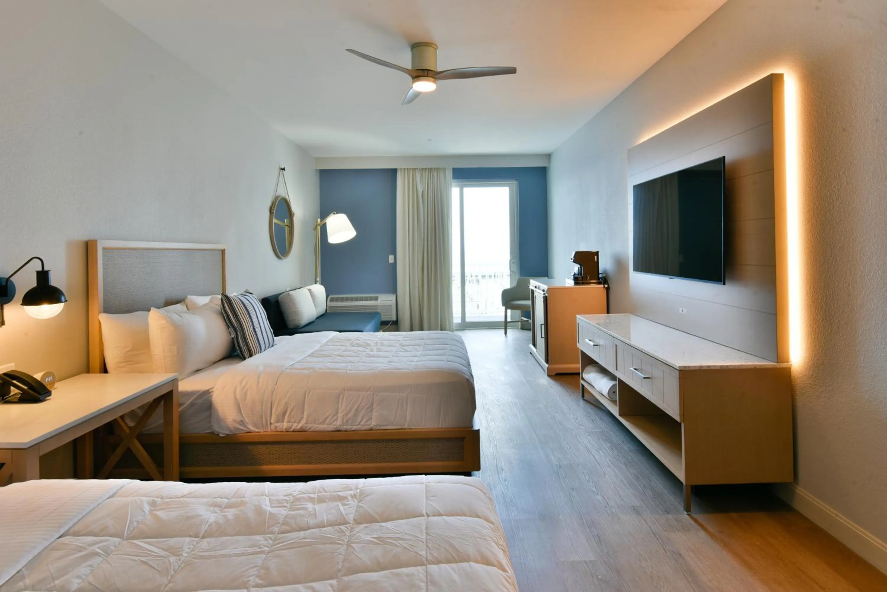 Bed in Rod 'N' Reel Resort