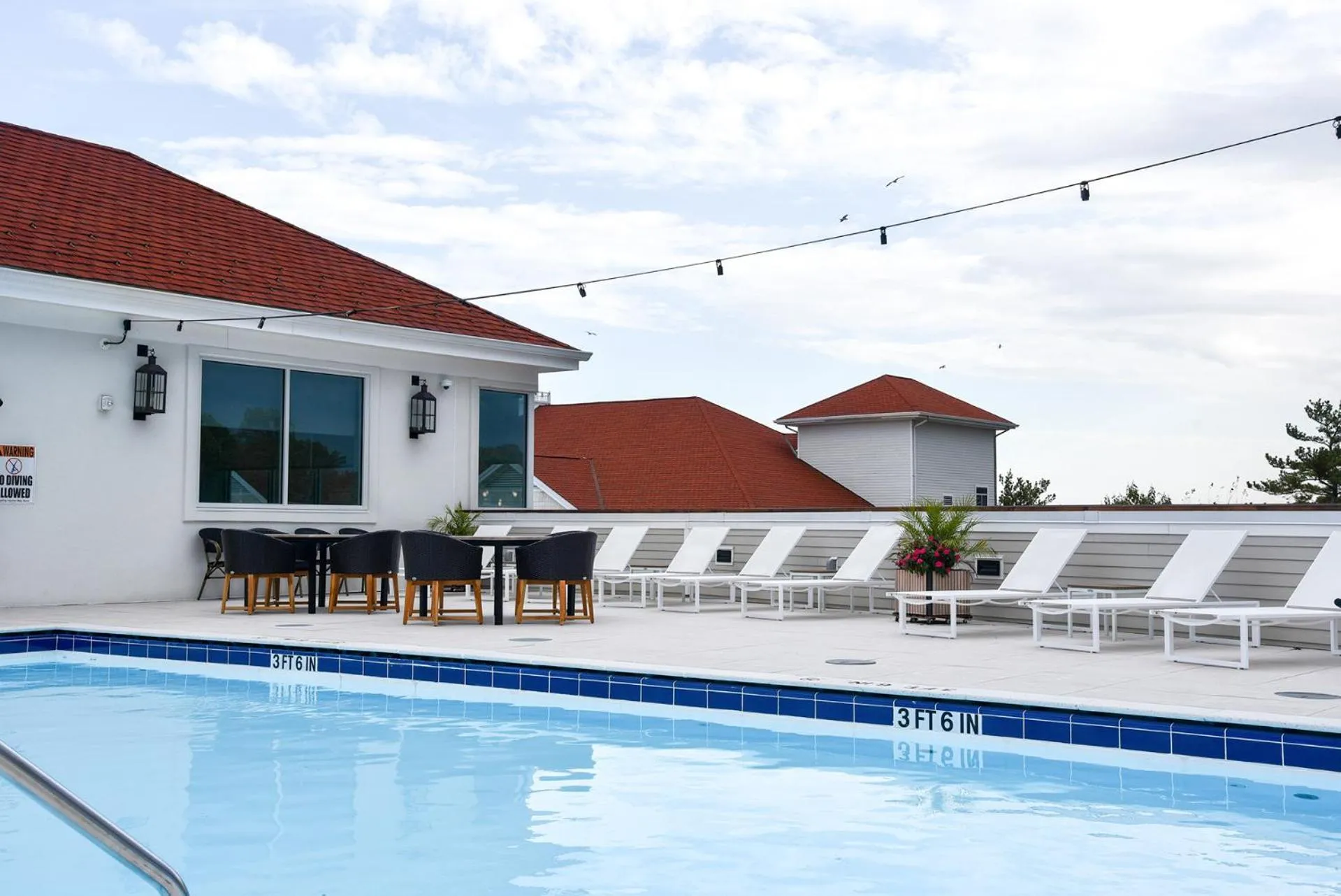 Swimming pool in Rod 'N' Reel Resort