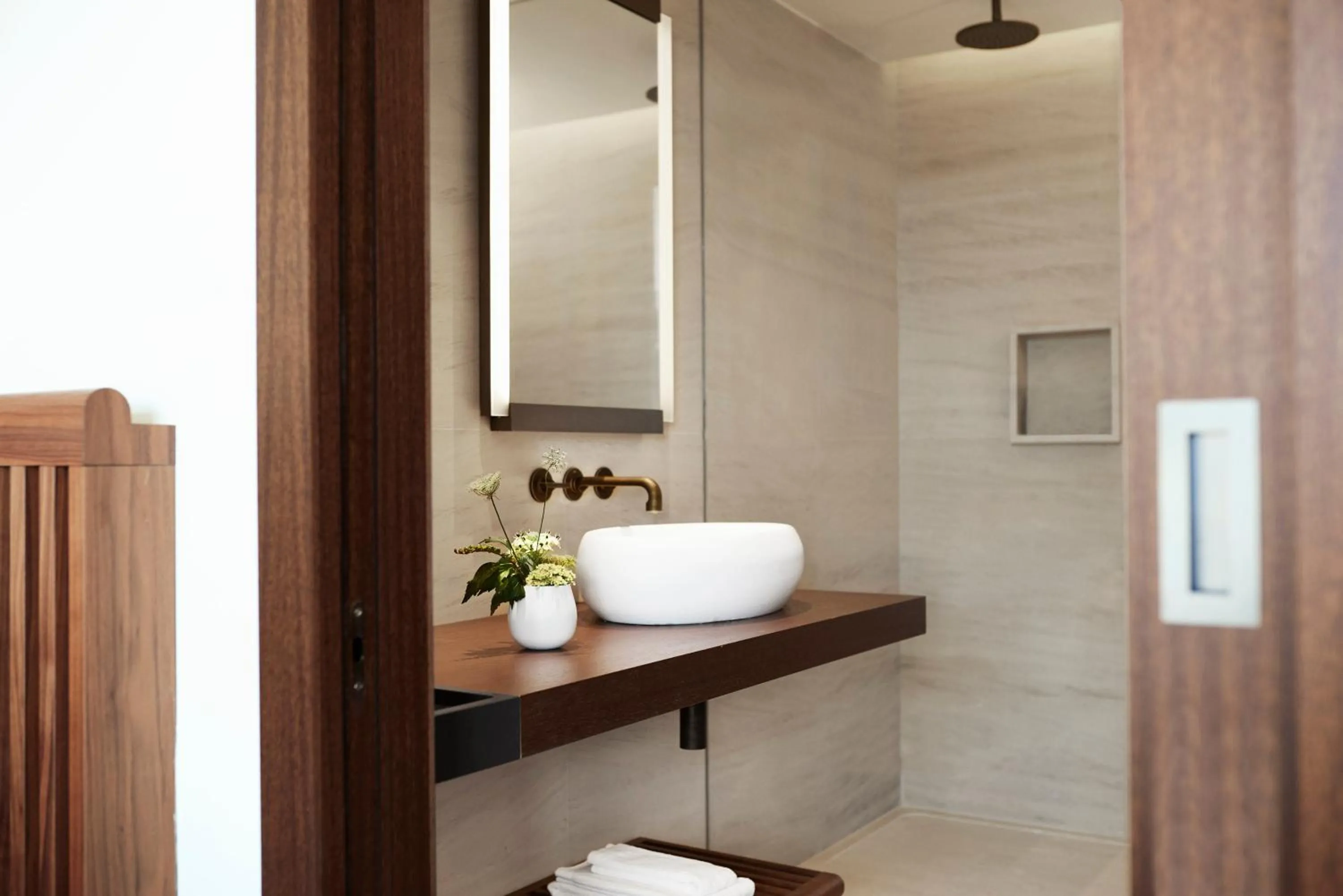 Bathroom in Nobu Hotel Barcelona