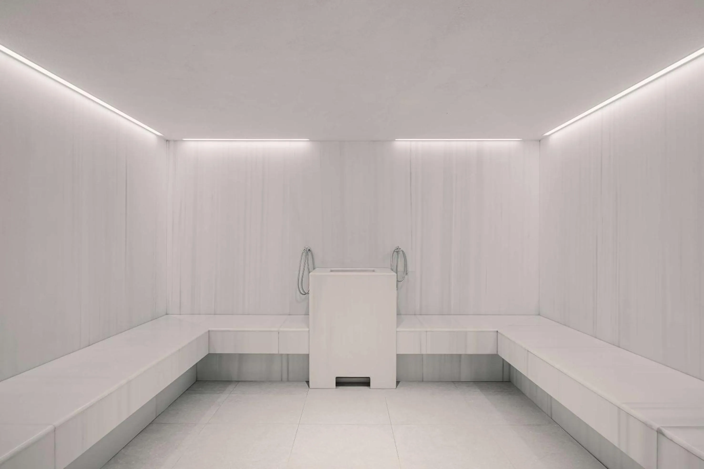 Spa and wellness centre/facilities, Bed in Nobu Hotel Barcelona