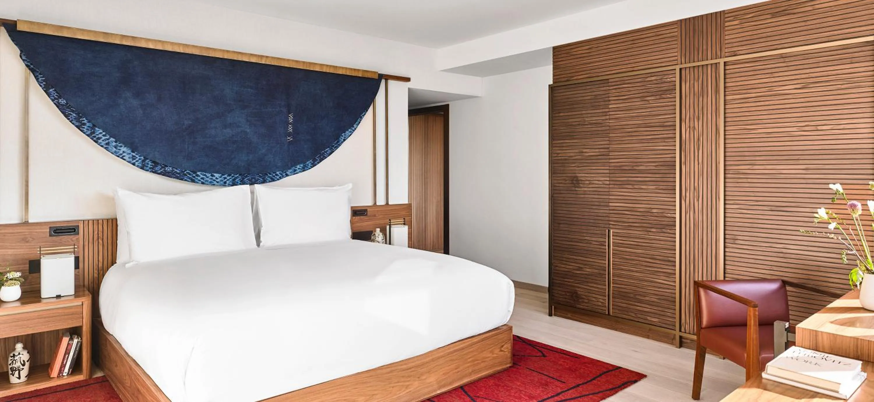 Bed in Nobu Hotel Barcelona