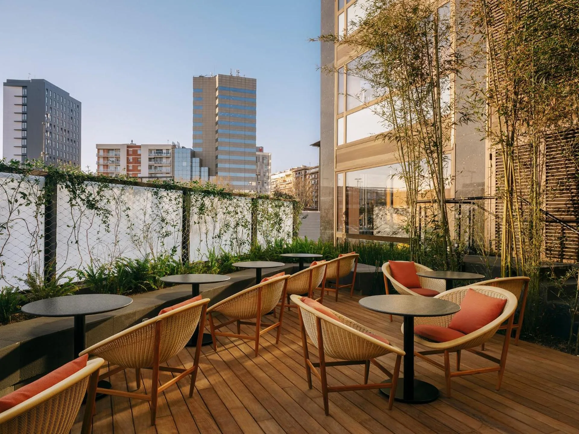 Balcony/Terrace in Nobu Hotel Barcelona