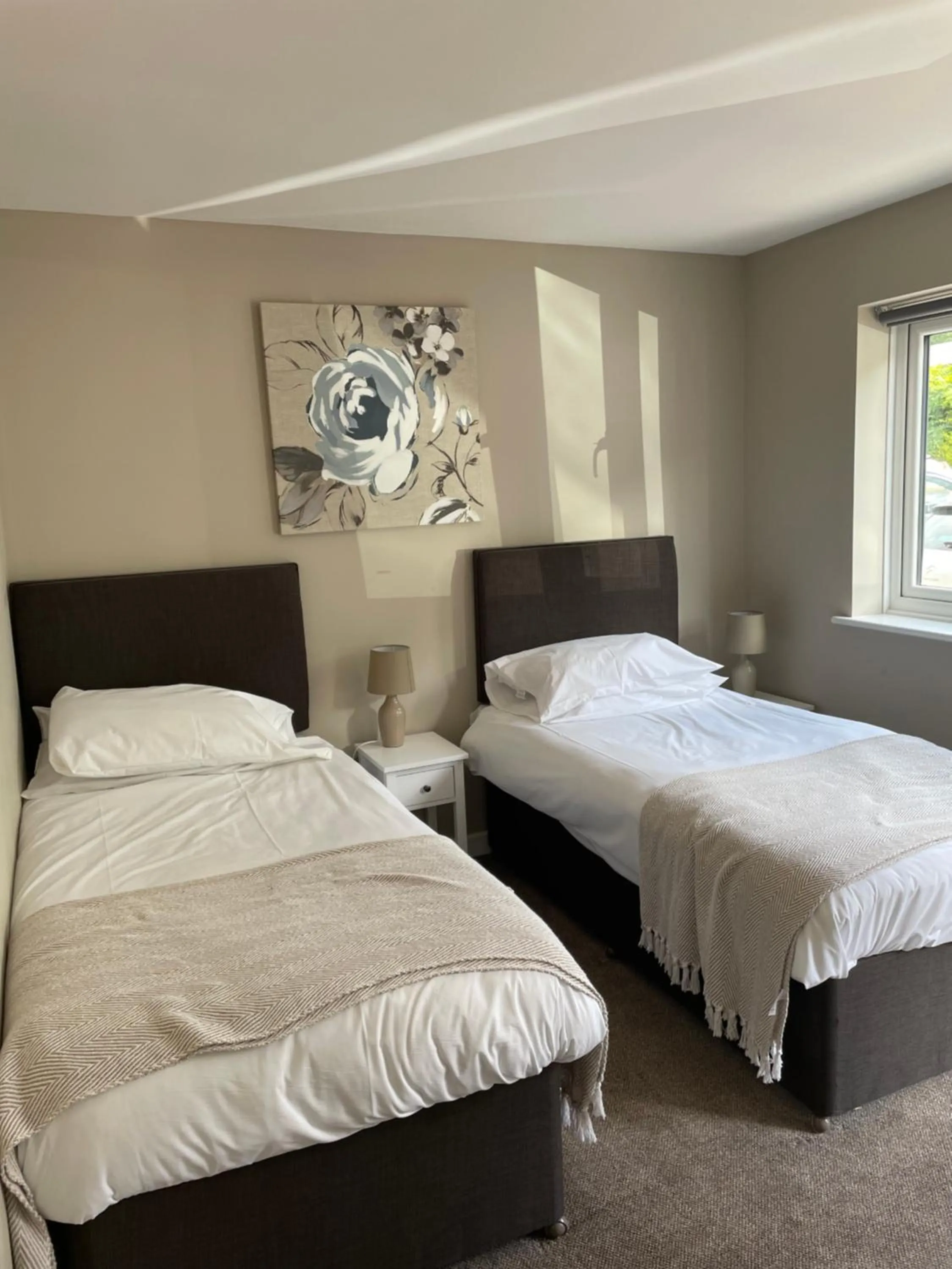 Bed in Tall Pines Lodges