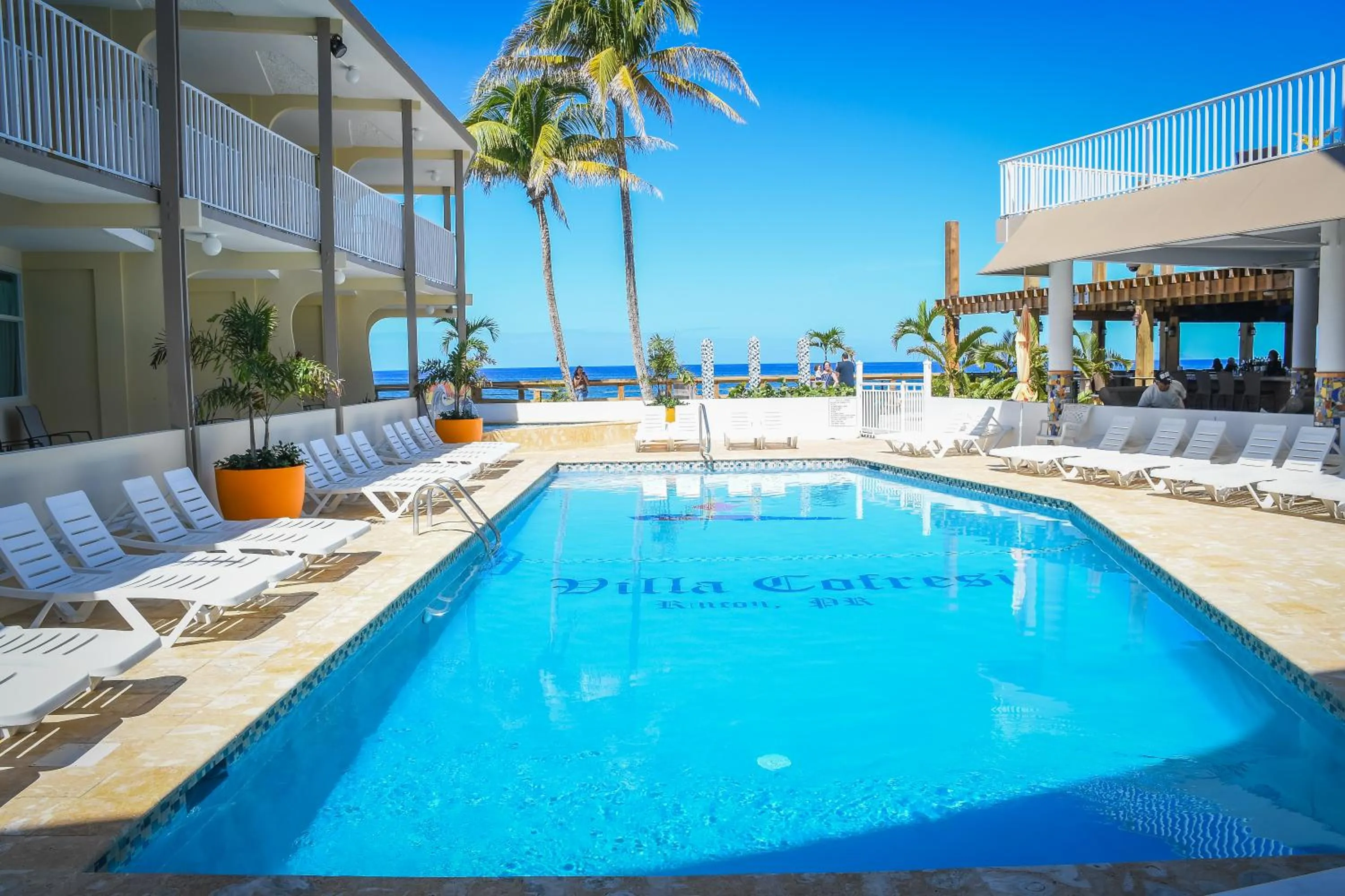 Swimming pool in Villa Cofresi