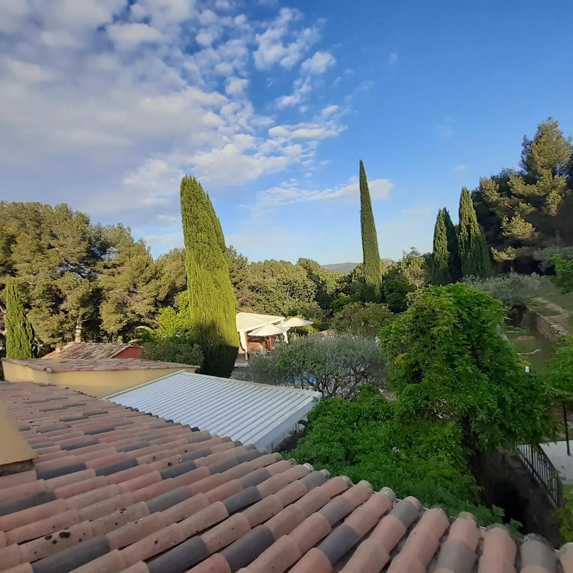 Garden view in Mas Lei Bancau
