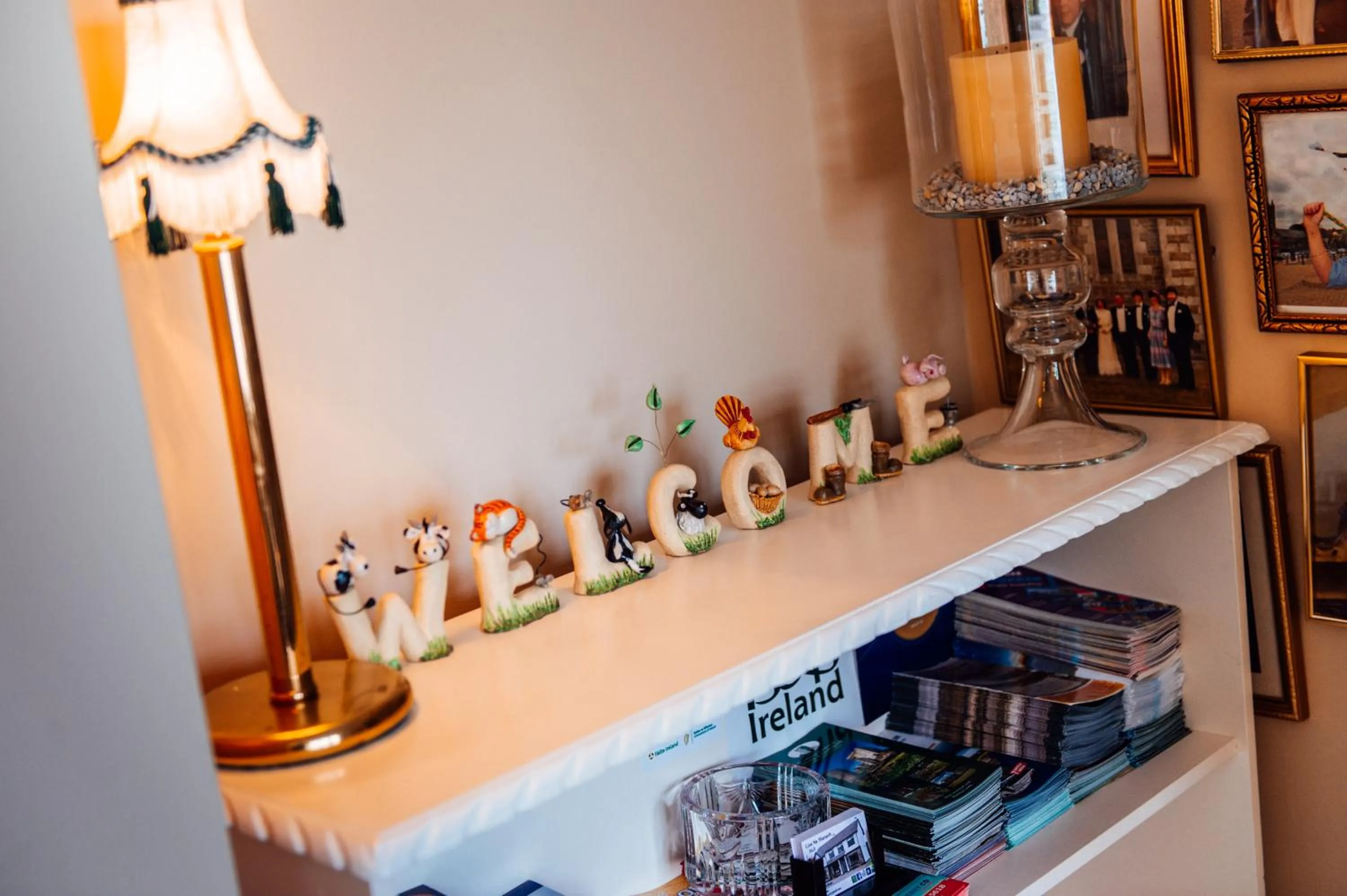 Lobby or reception in Lios Na Manach ECO B&B