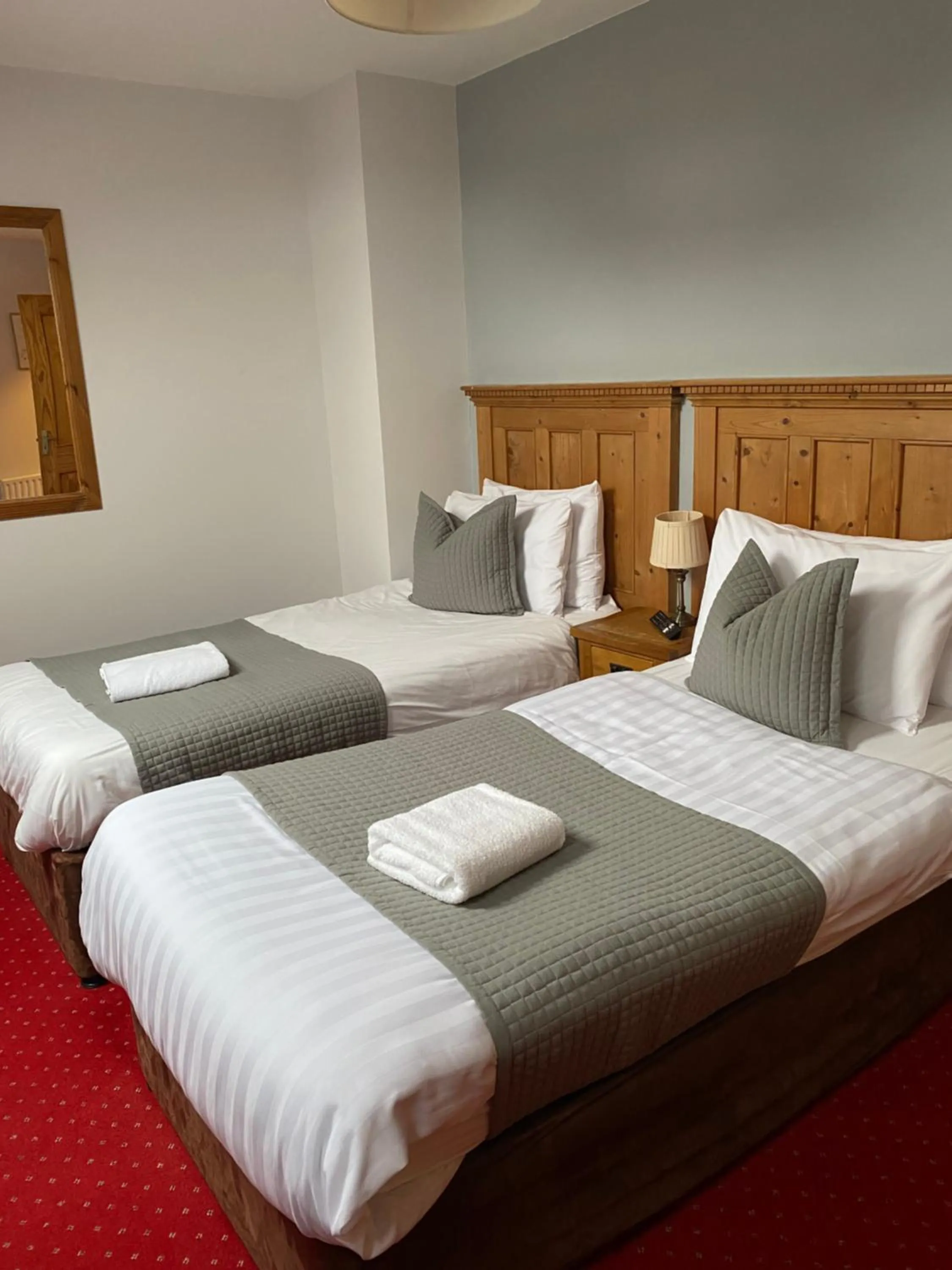 Bed in Dingle Marina Lodge