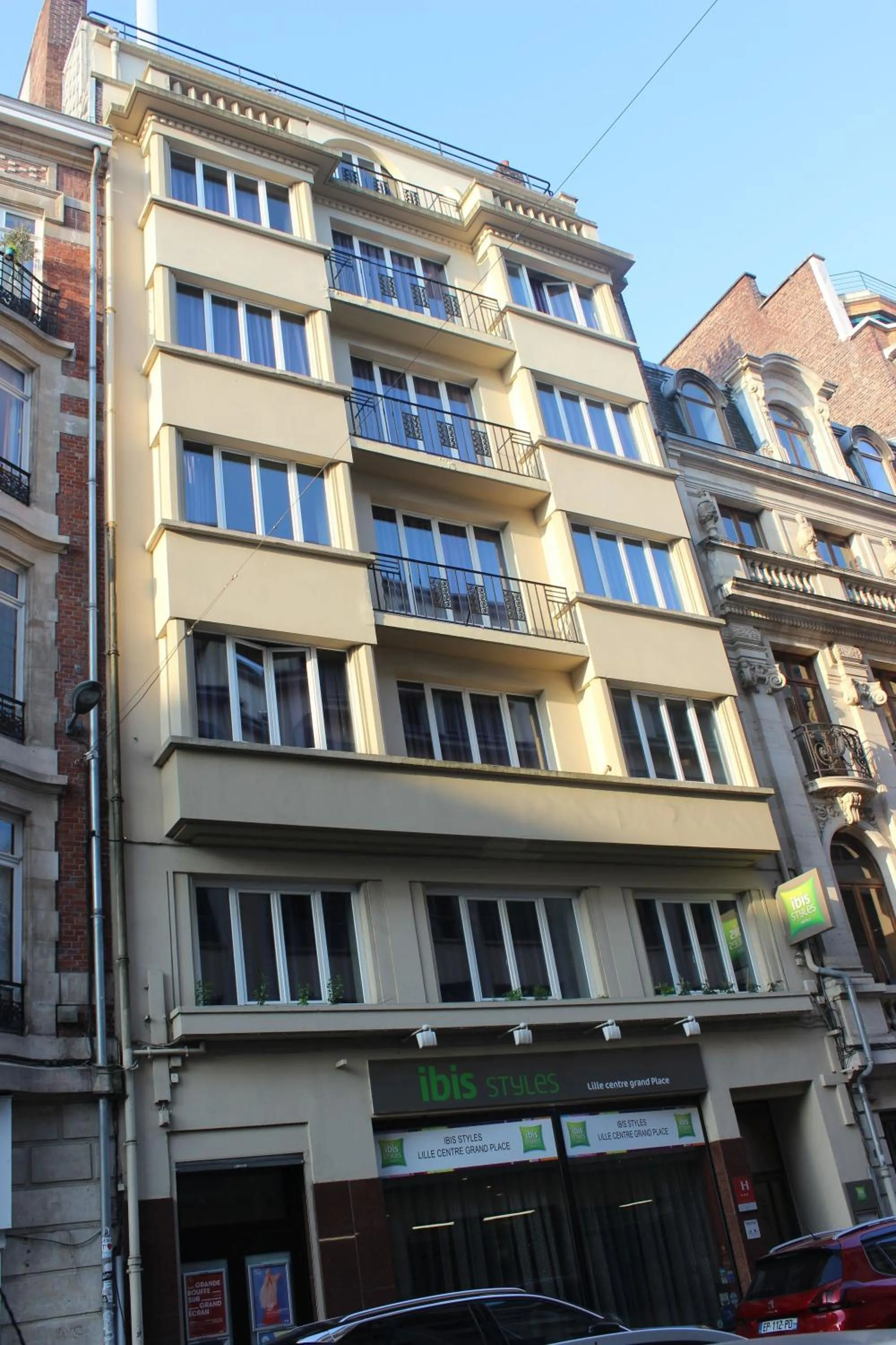 Facade/entrance in ibis Styles Lille Centre Grand Place