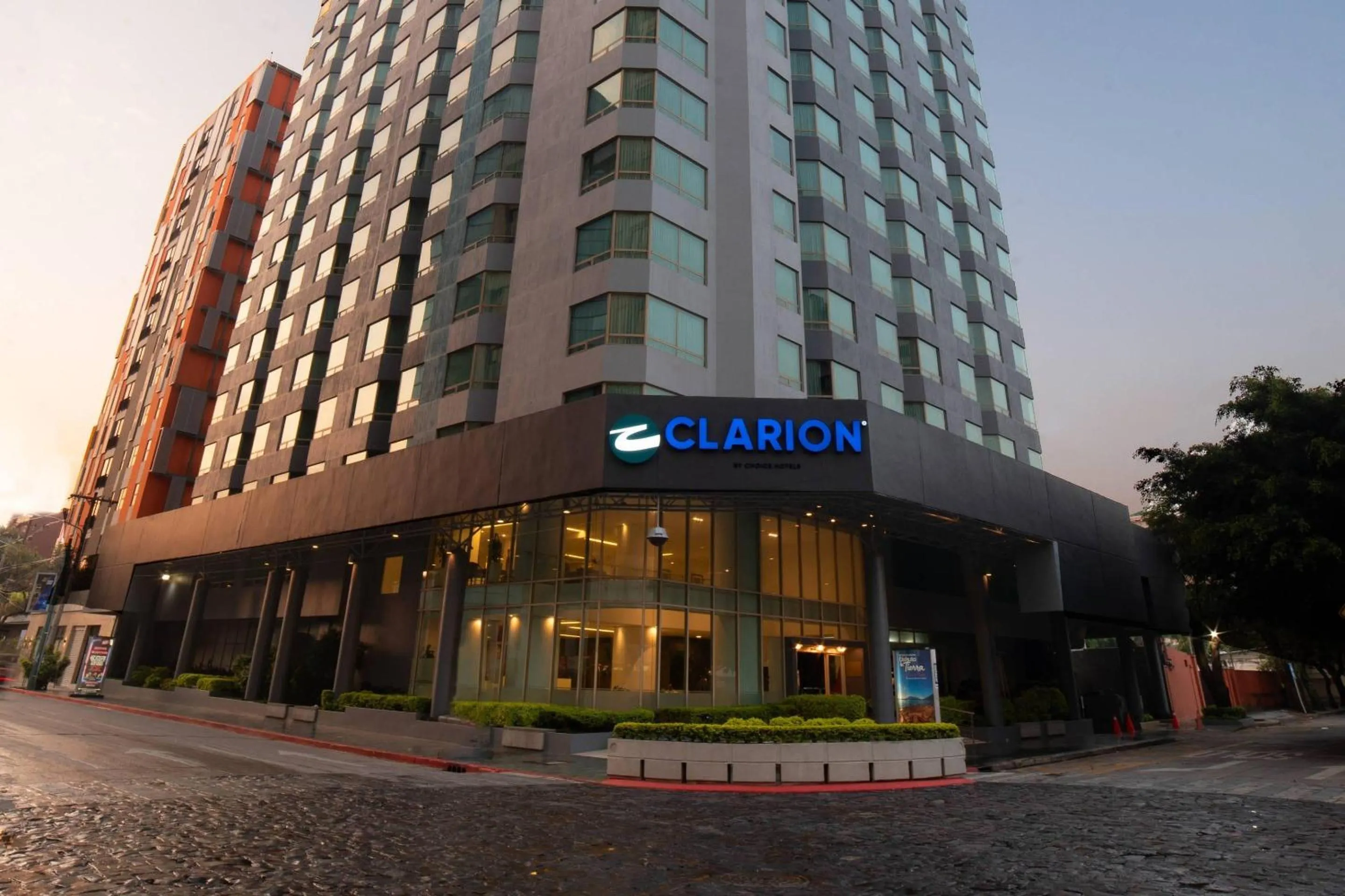 Property building in Clarion Suites Guatemala City