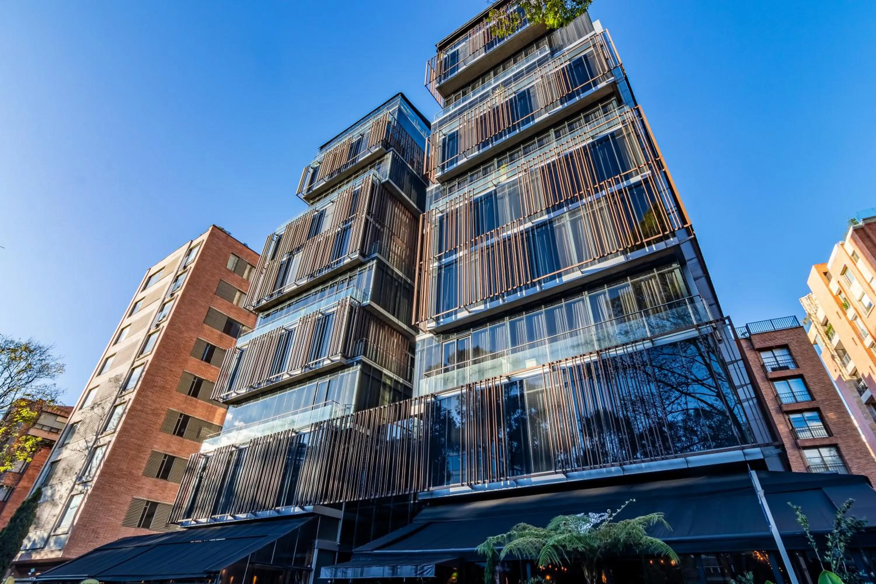 Facade/entrance in GHL Bioxury Hotel