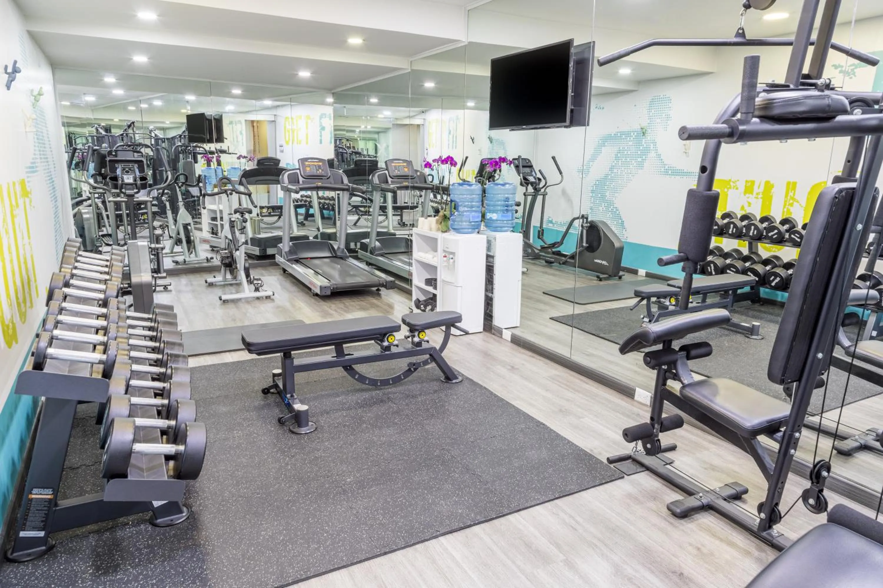 Fitness centre/facilities in GHL Bioxury Hotel