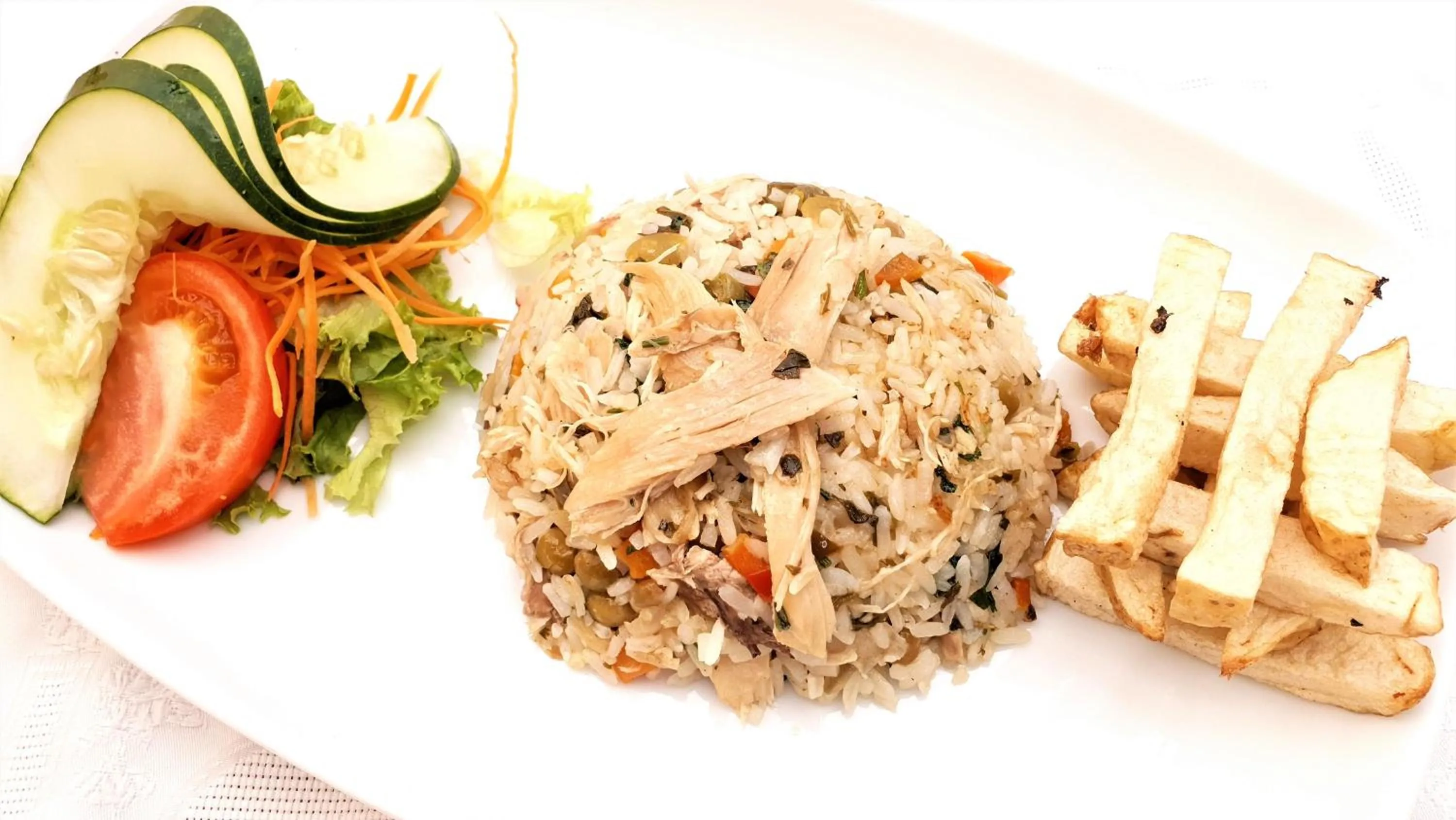 Food close-up in Hotel Tres Banderas