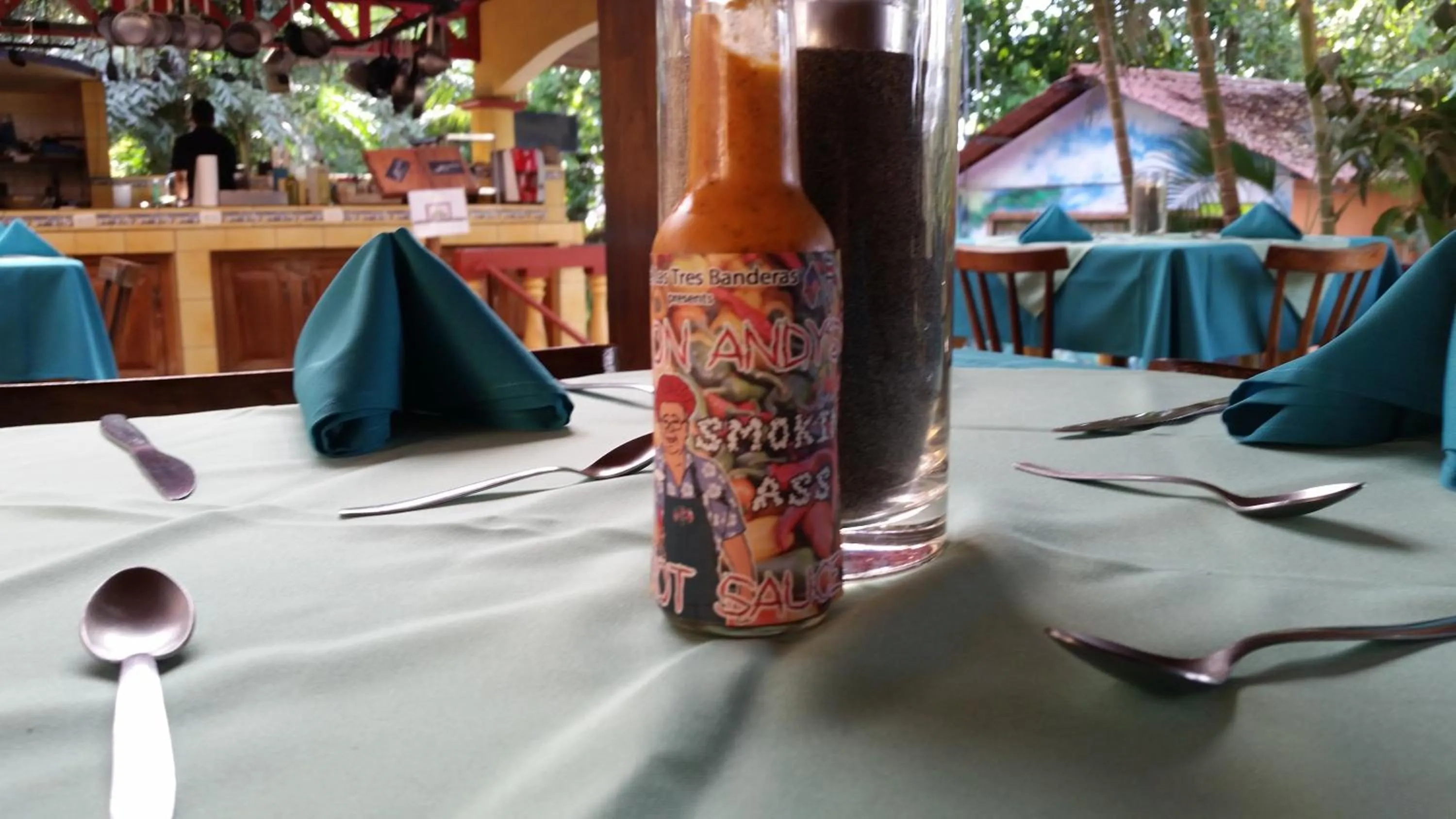 Food and drinks in Hotel Tres Banderas