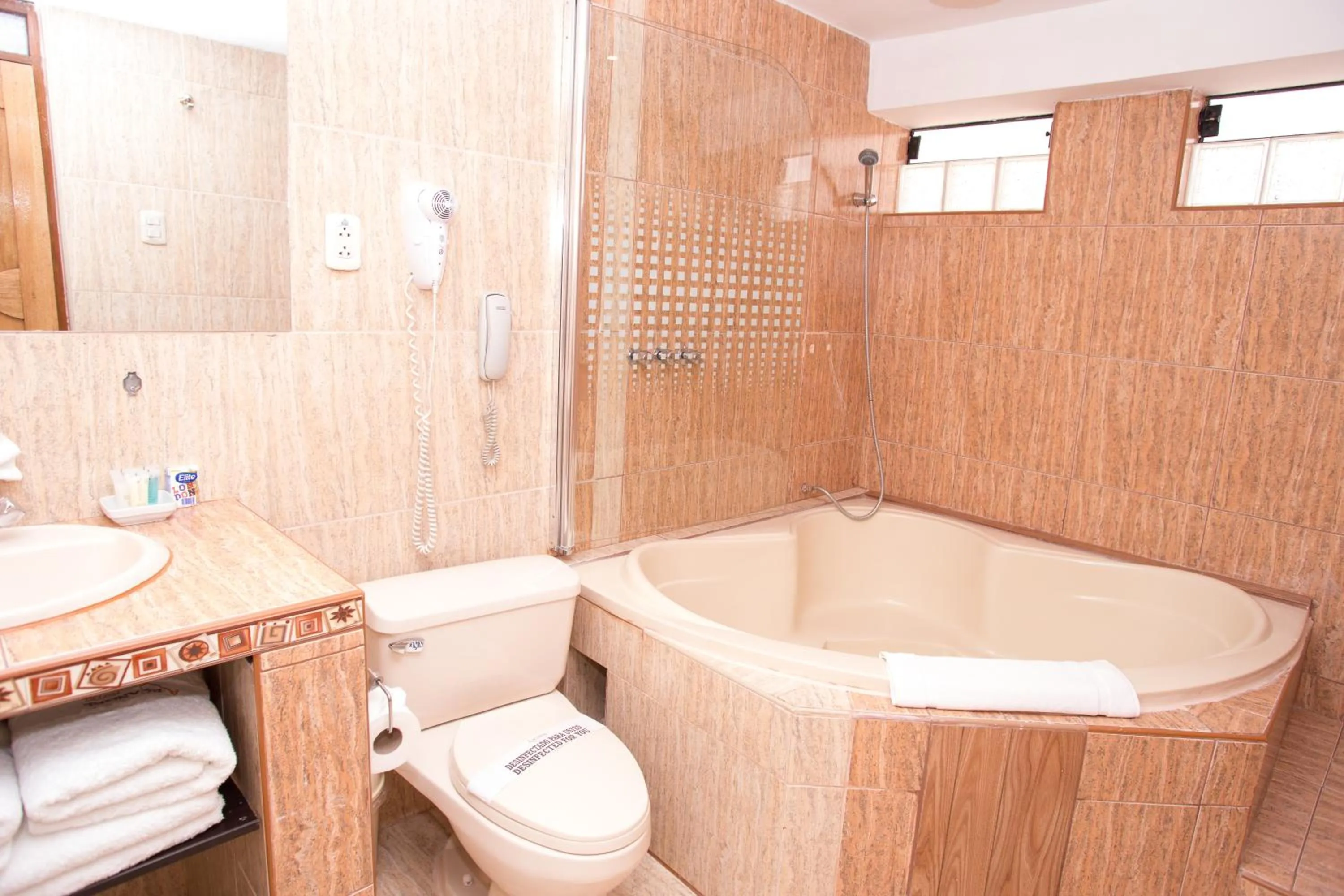 Shower in Hotel Arcangel