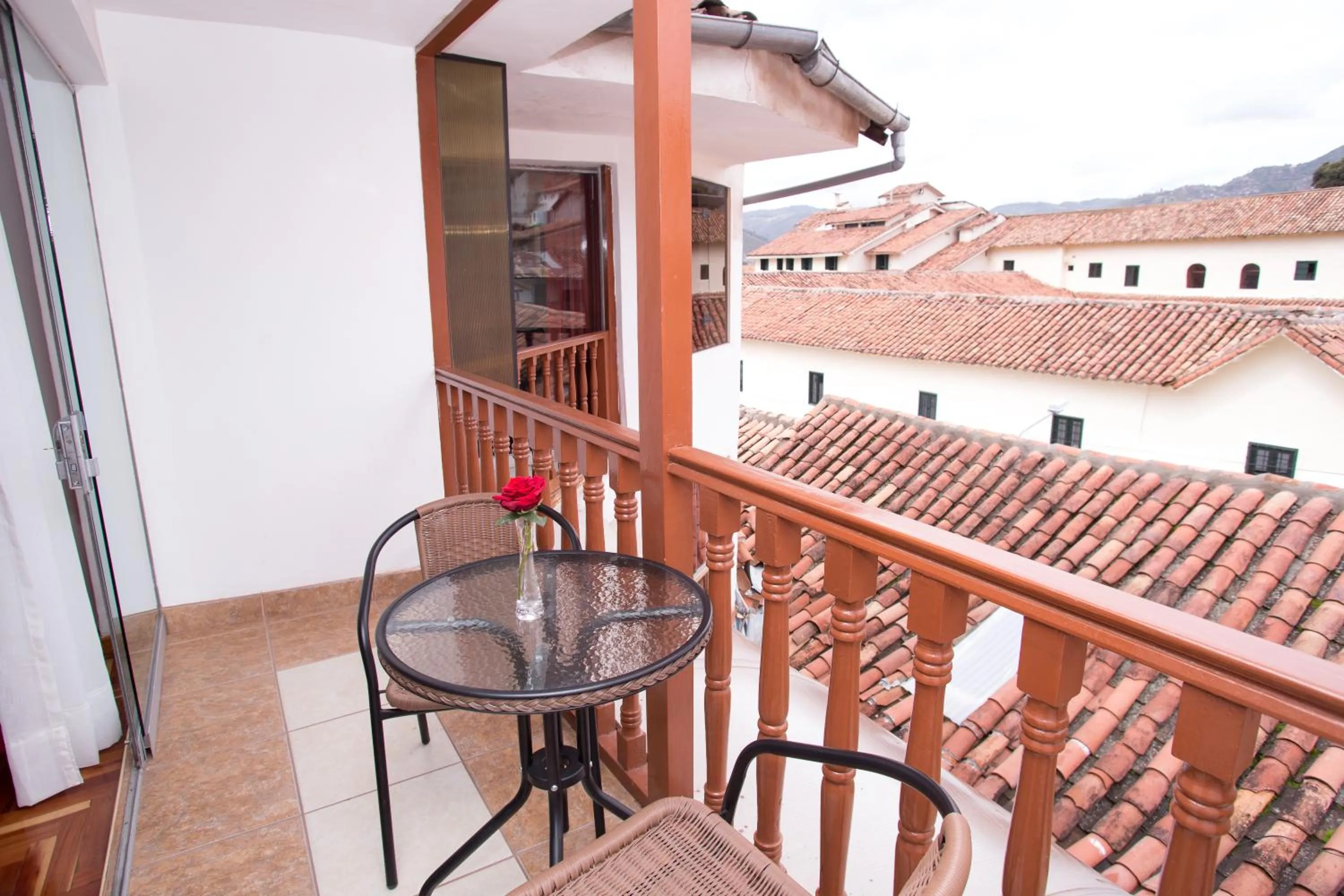 Balcony/Terrace in Hotel Arcangel