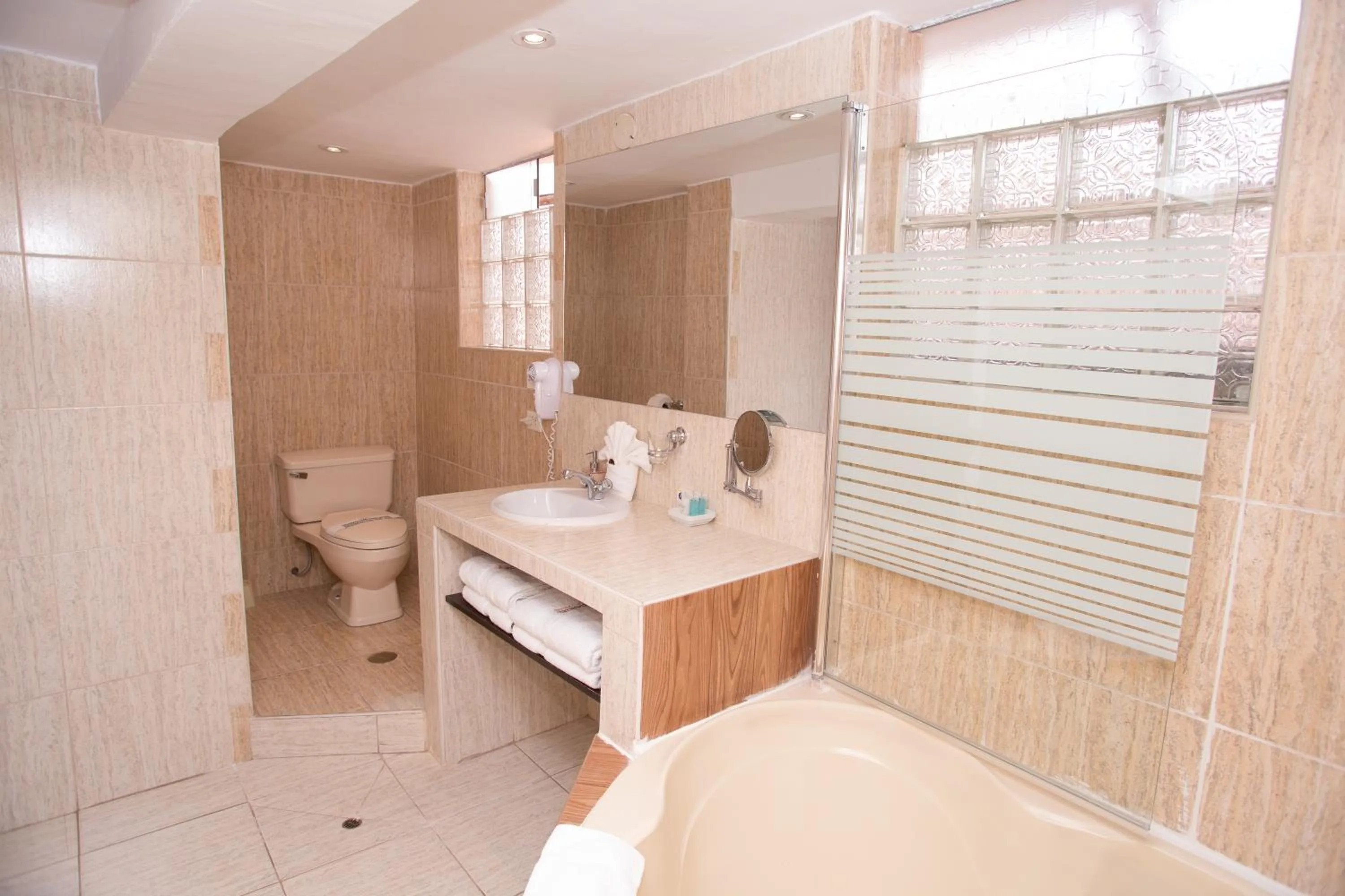 Shower in Hotel Arcangel