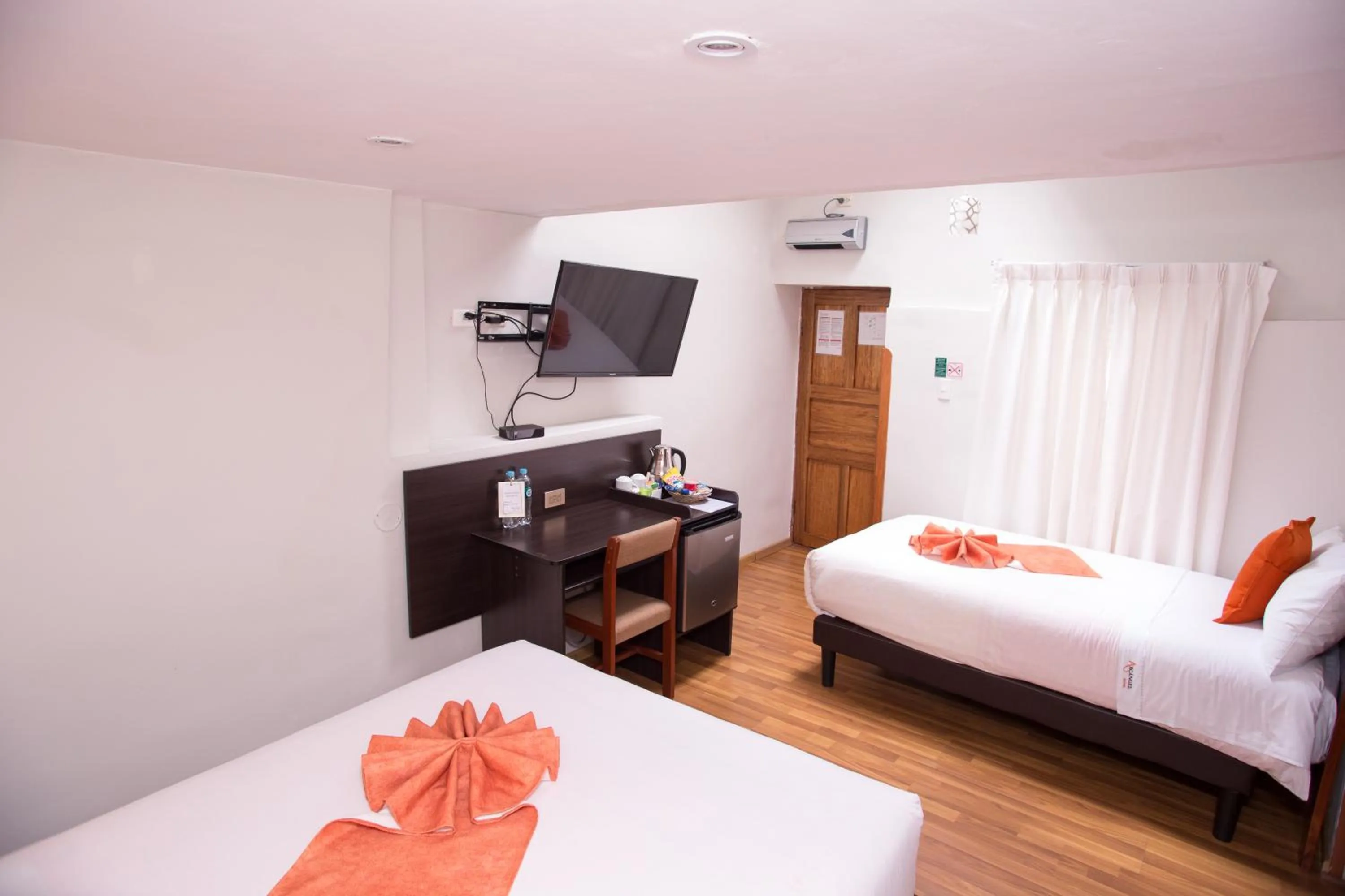 Bed in Hotel Arcangel