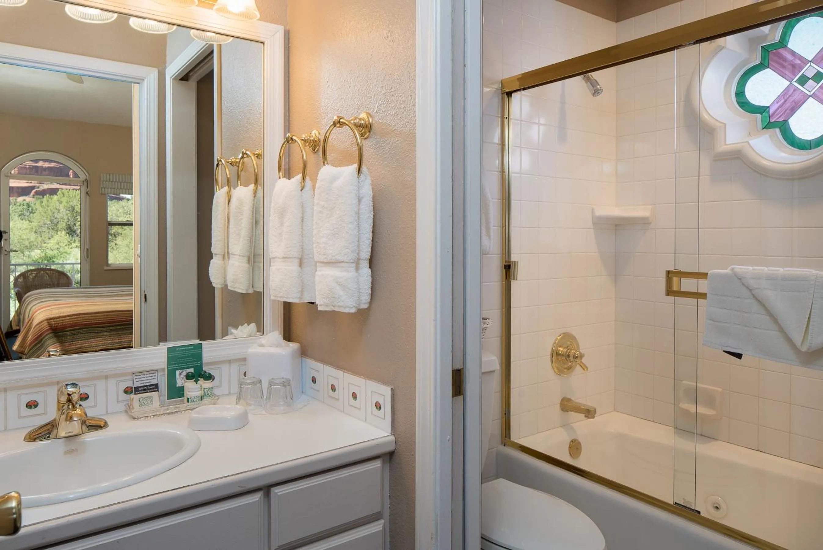 Decorative detail in Canyon Villa Bed & Breakfast Inn of Sedona