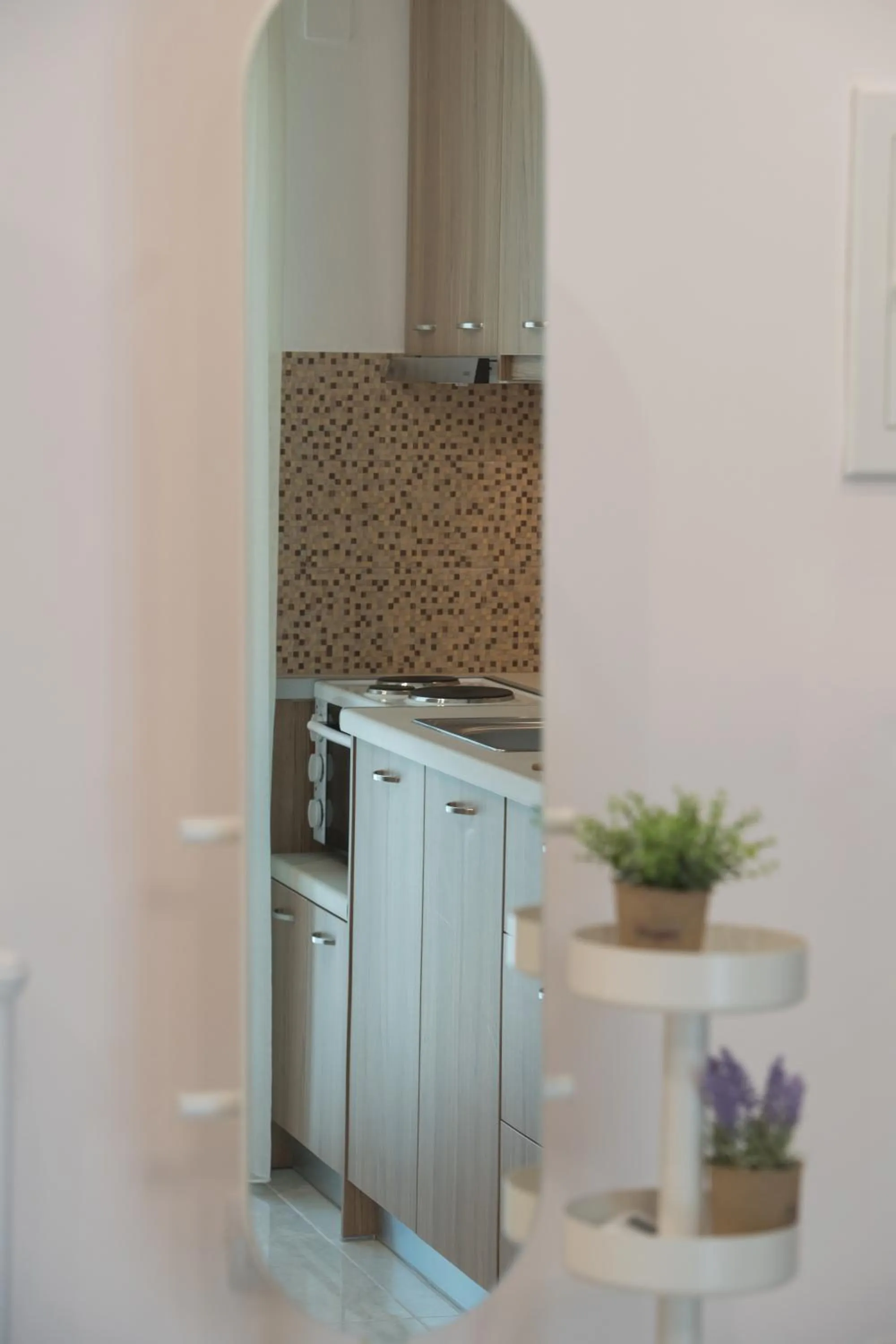 Kitchen or kitchenette in Bounatsa Studios & Apartments