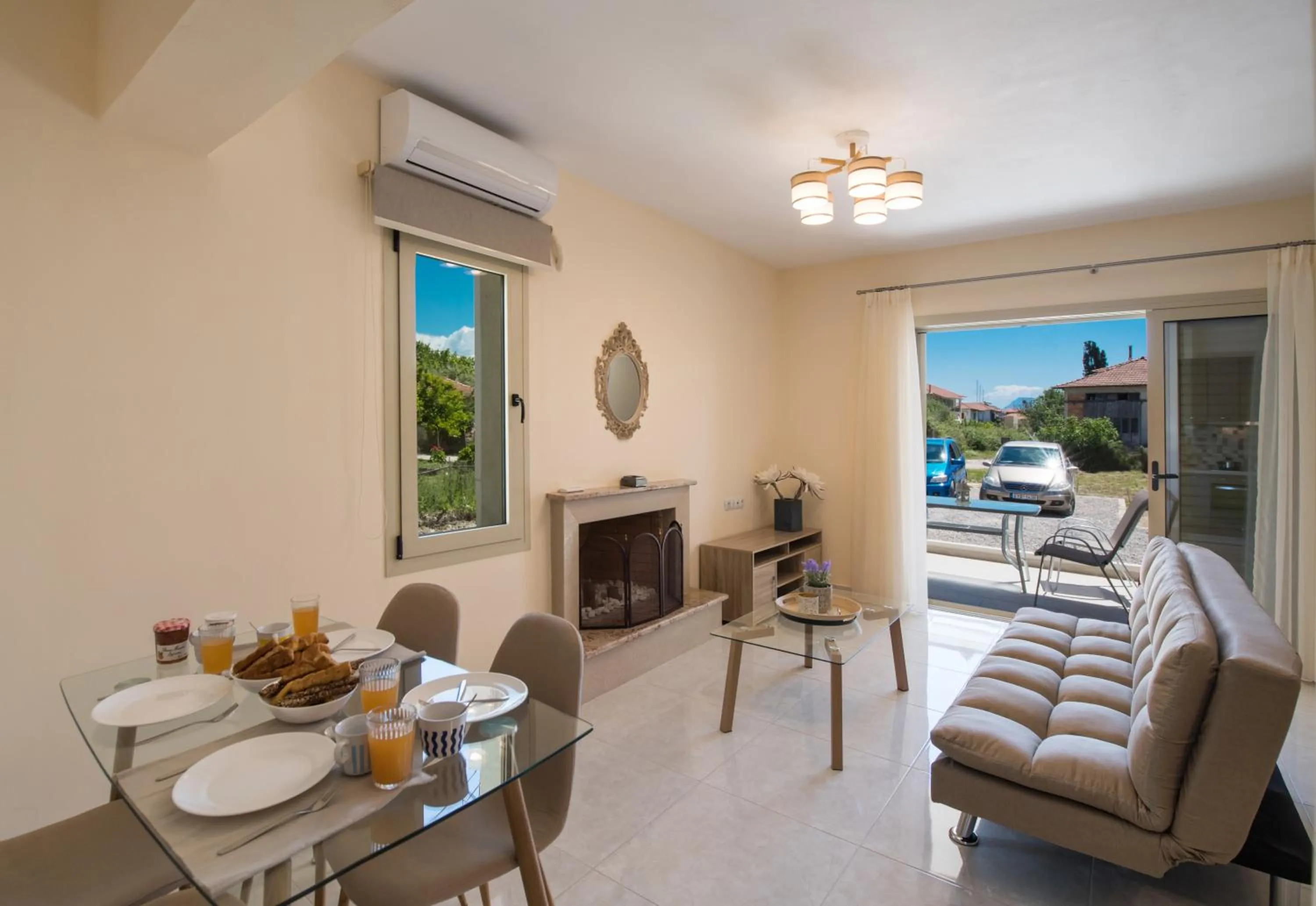 Living room in Bounatsa Studios & Apartments