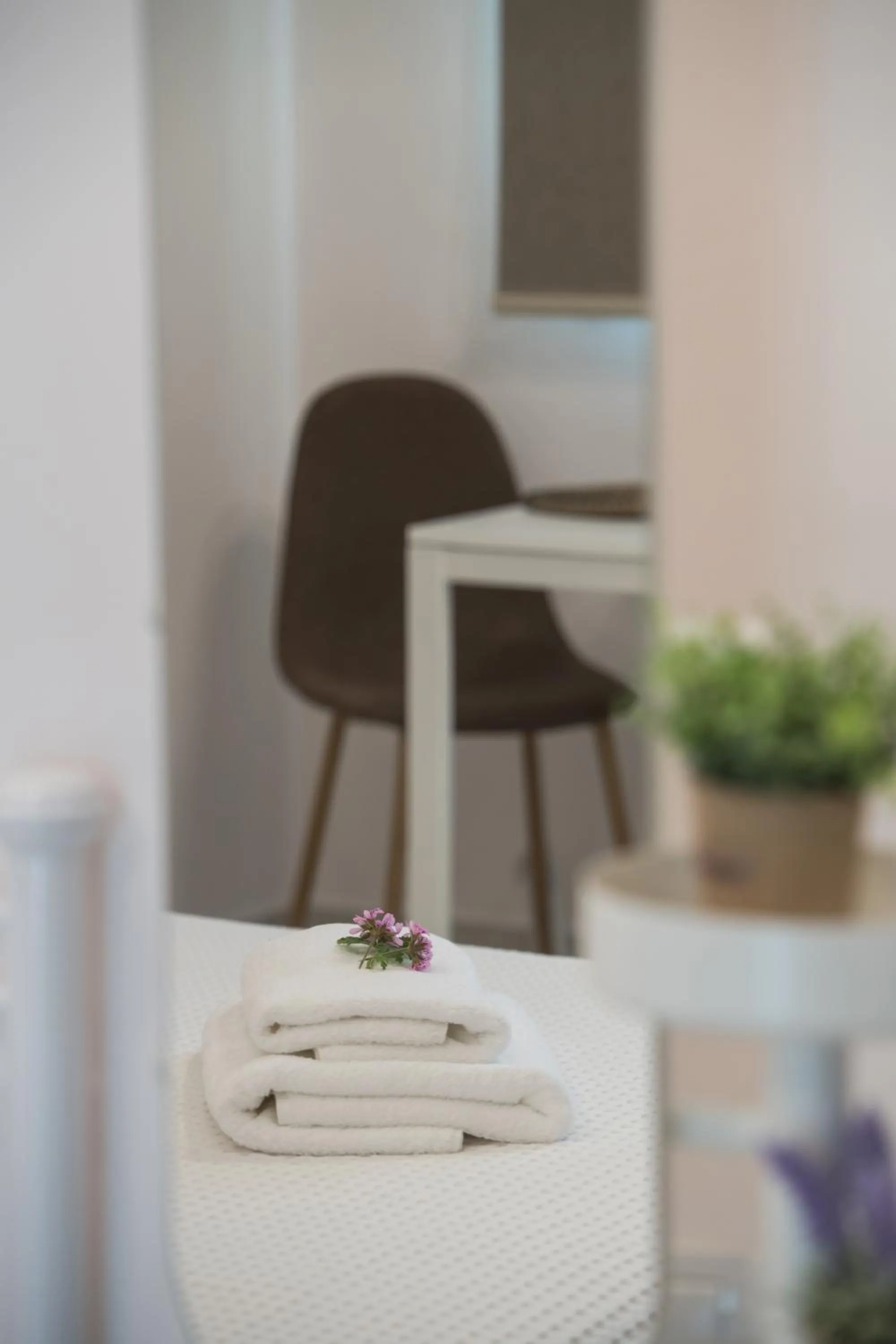 Bed in Bounatsa Studios & Apartments