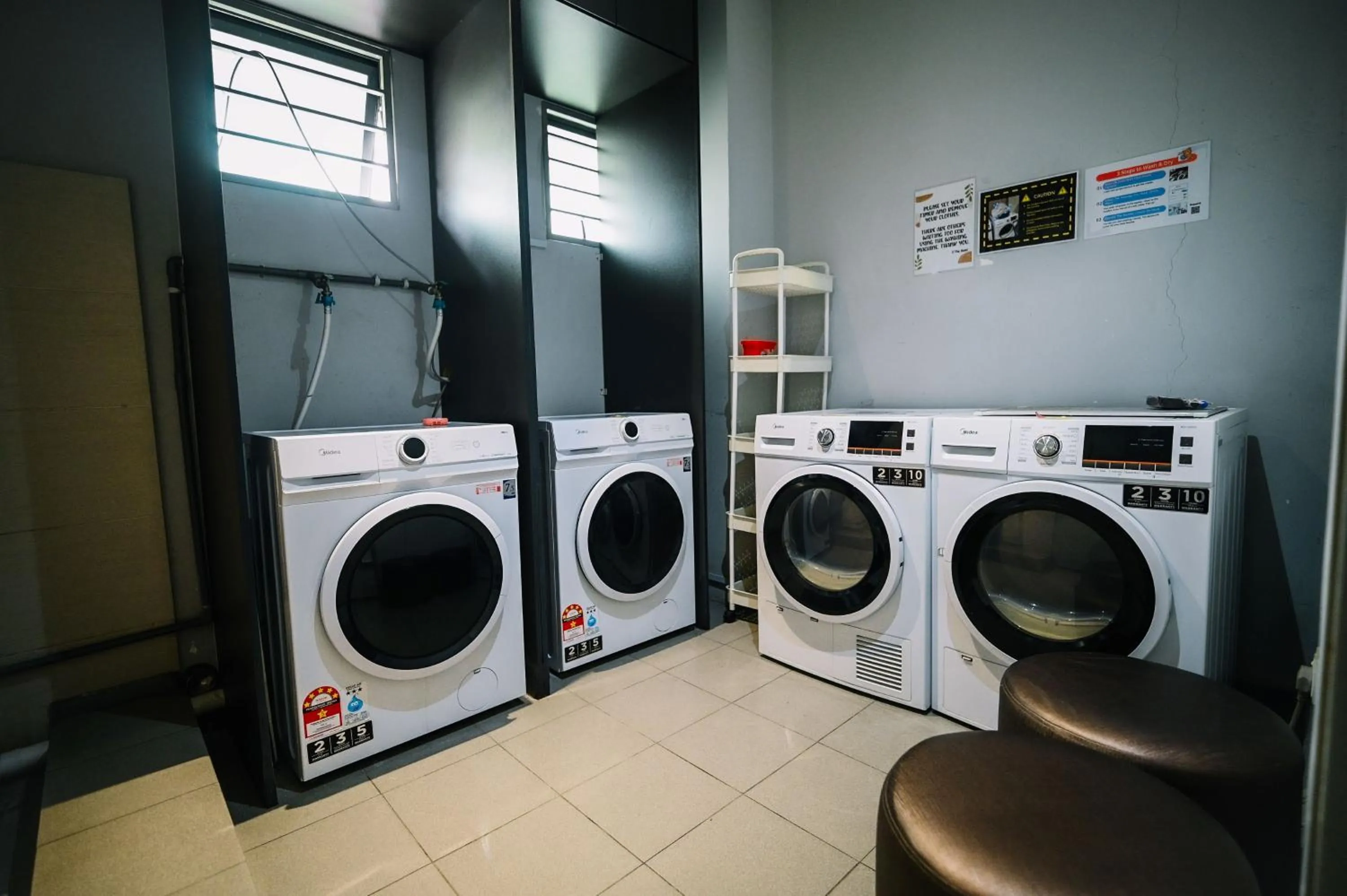 washing machine in Swing & Pillows - KL Sg Besi, Kuala Lumpur