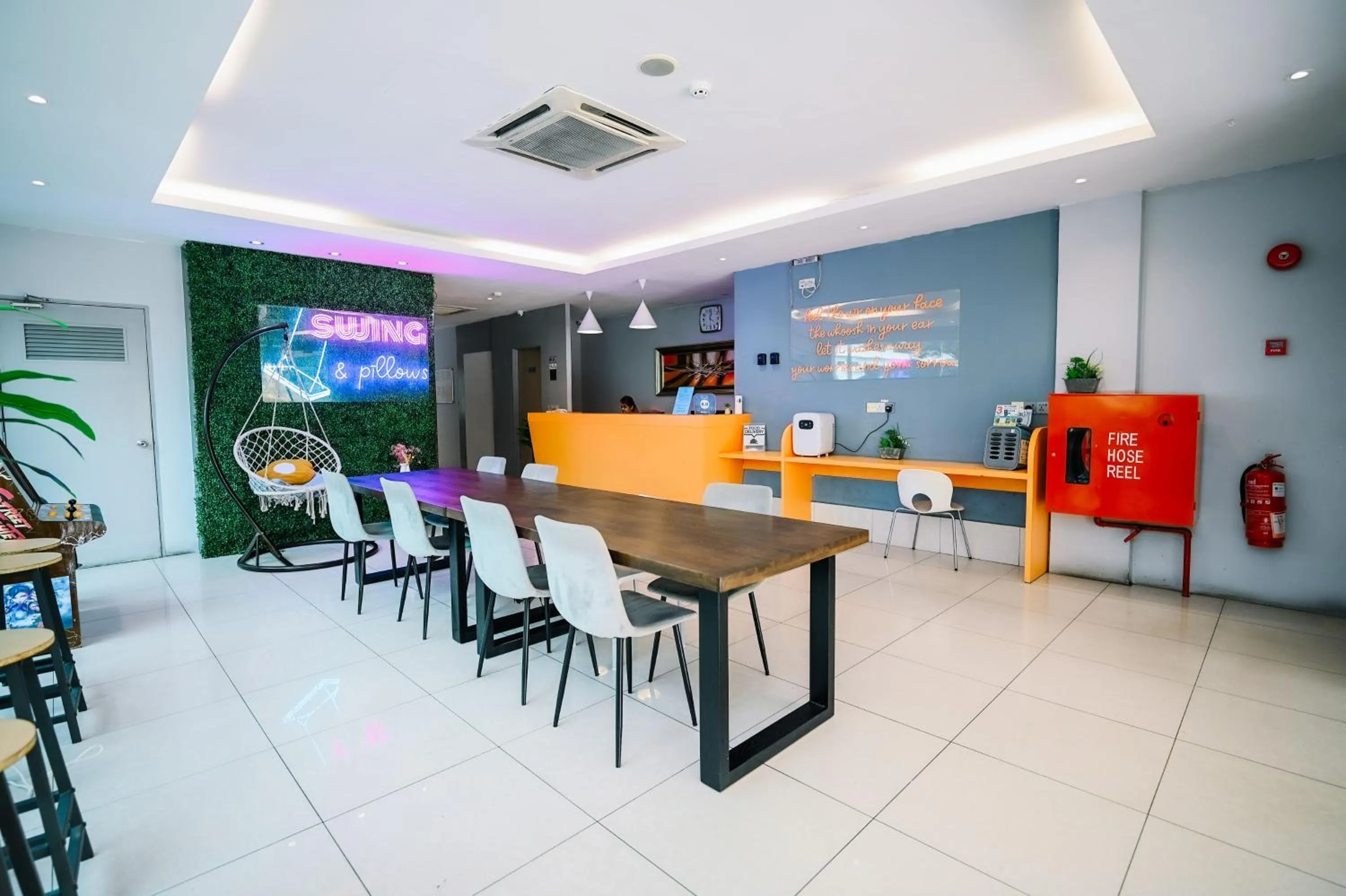 Lobby or reception in Swing & Pillows - KL Sg Besi, Kuala Lumpur
