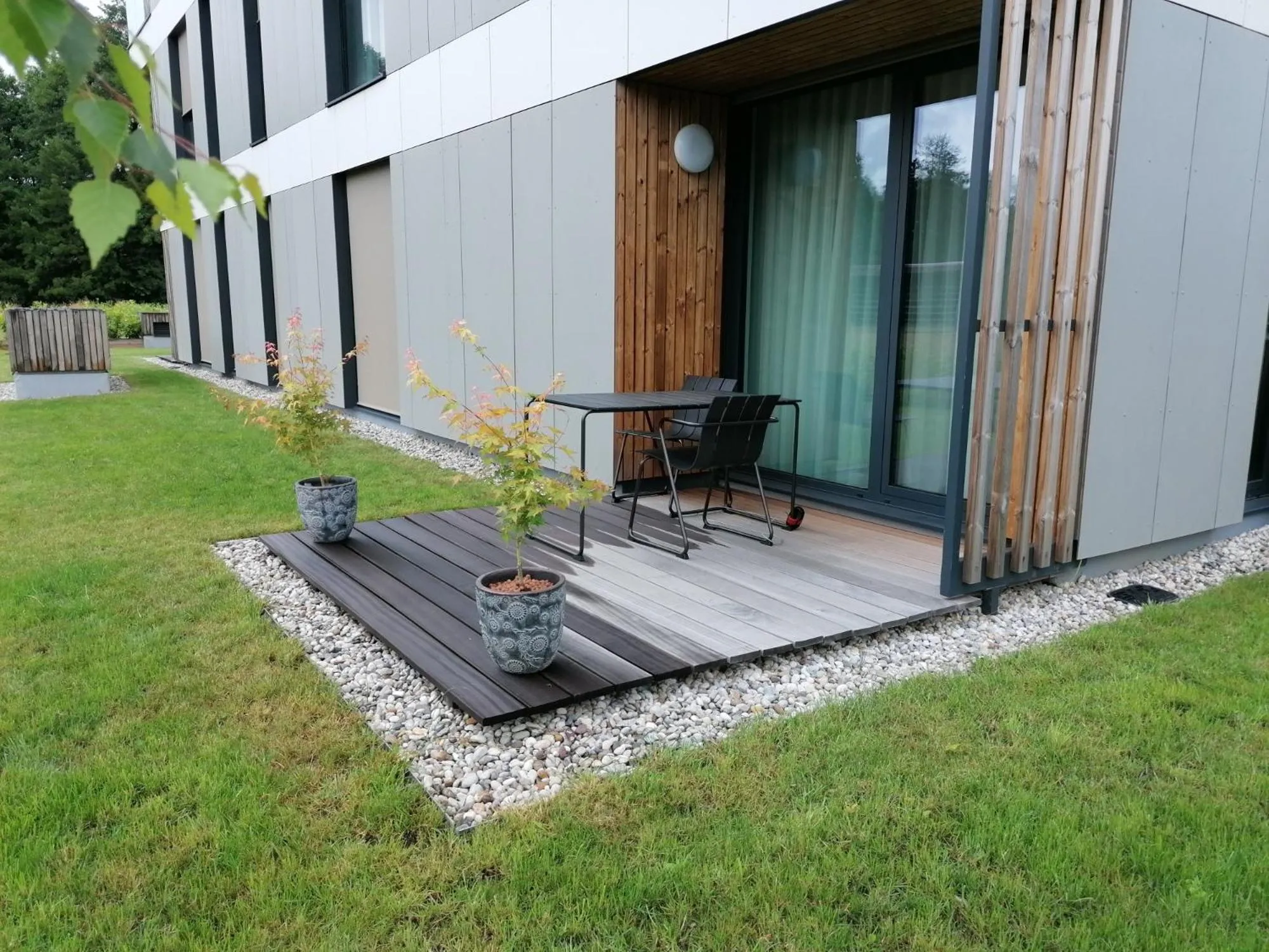 Patio in Regentova Suites Ljubljana