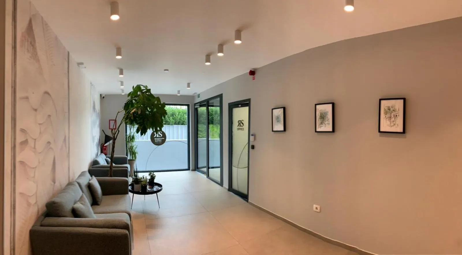 Lobby or reception in Regentova Suites Ljubljana