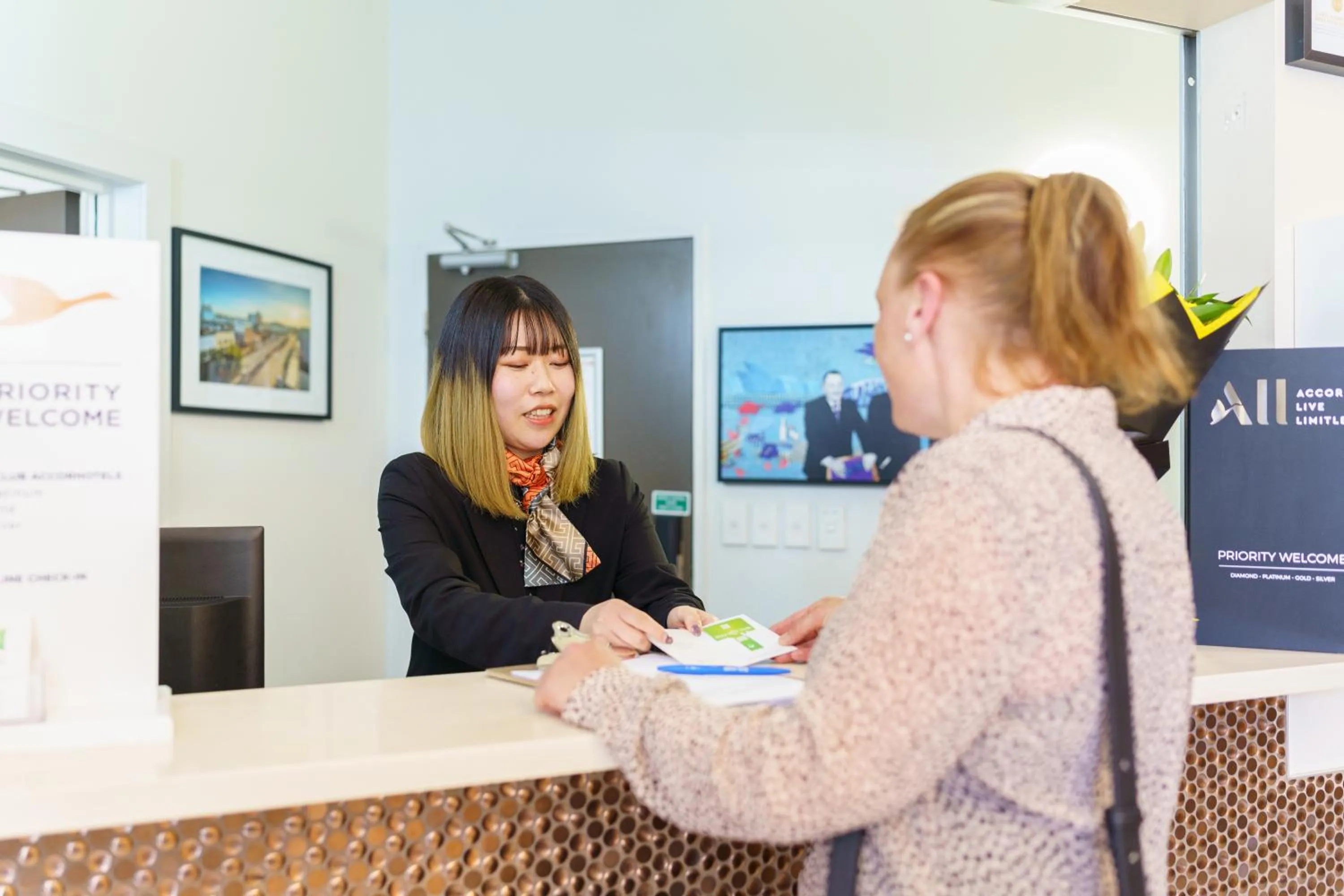 Lobby or reception in Ibis Styles Invercargill