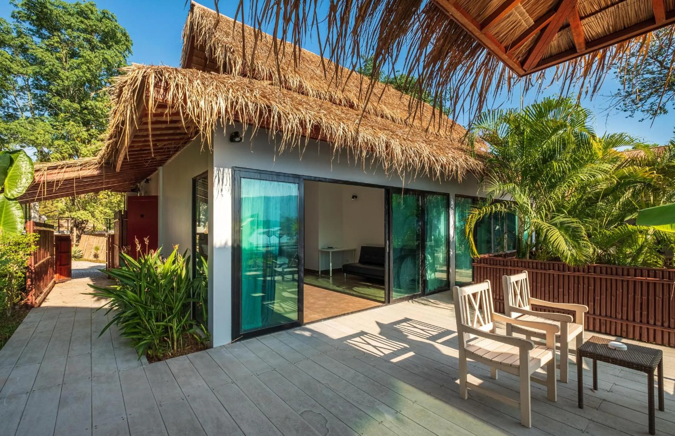Balcony/Terrace in The Sanctuary Nam Ngum Beach Resort