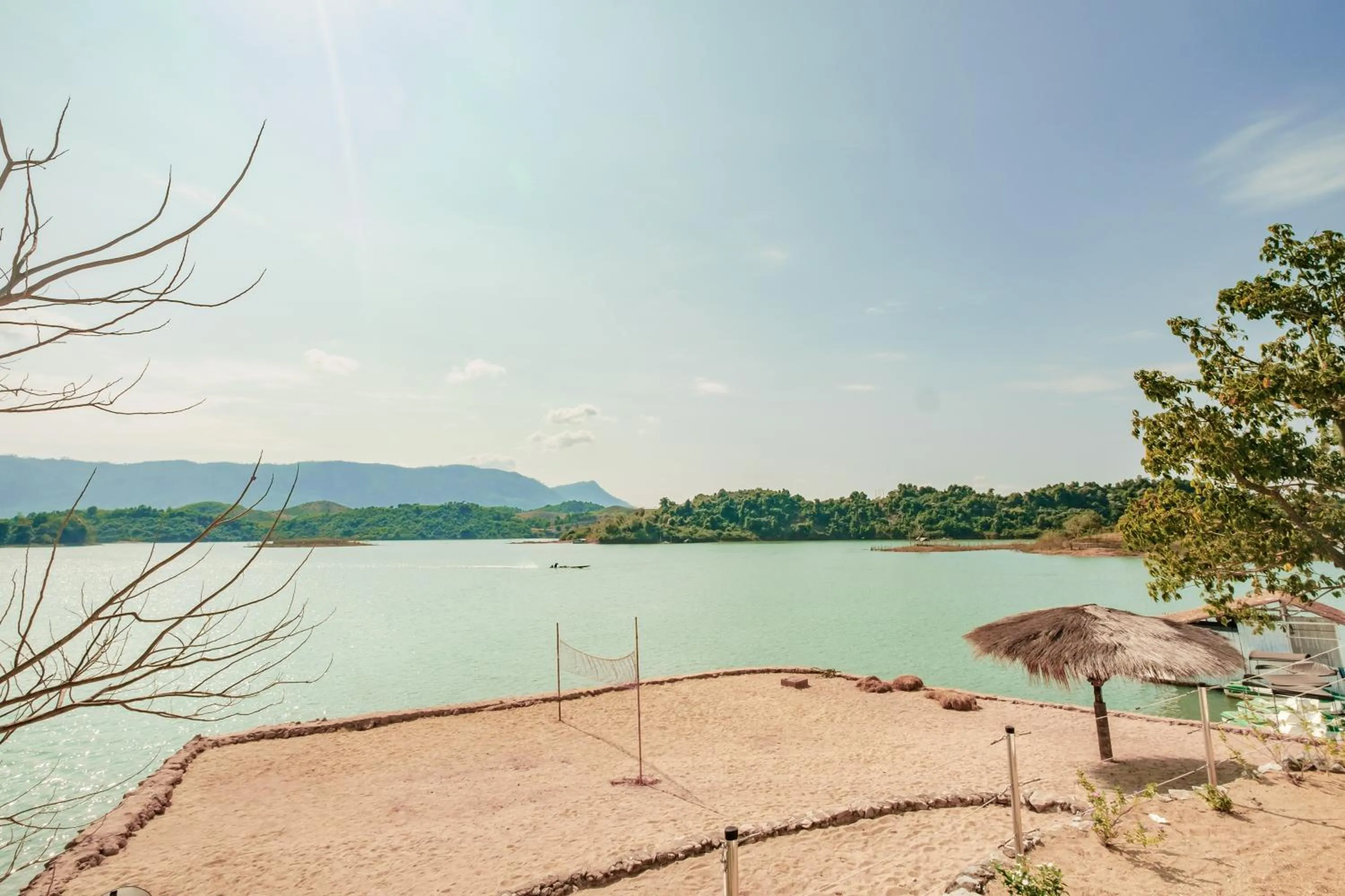 Beach in The Sanctuary Nam Ngum Beach Resort