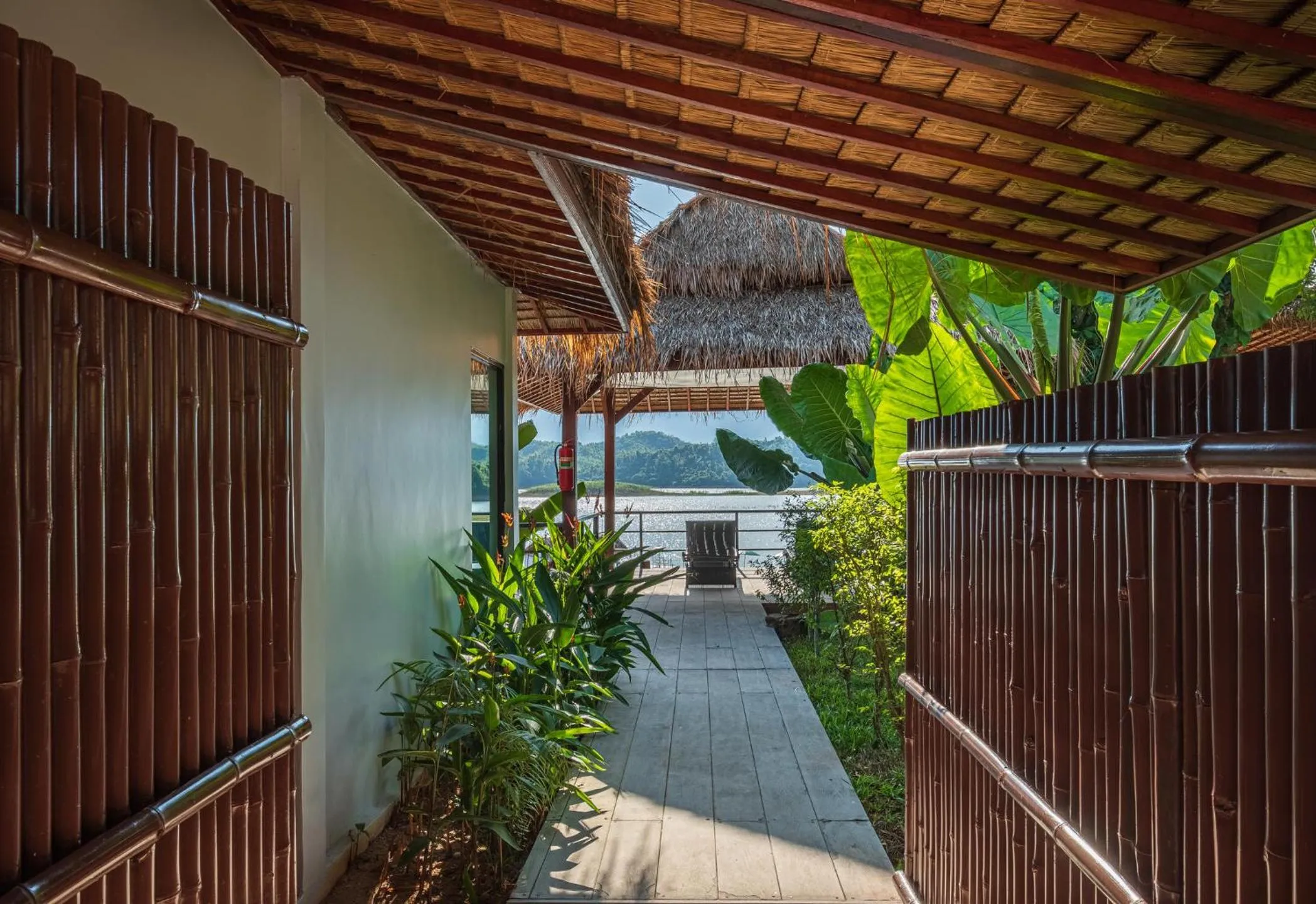 Property building in The Sanctuary Nam Ngum Beach Resort