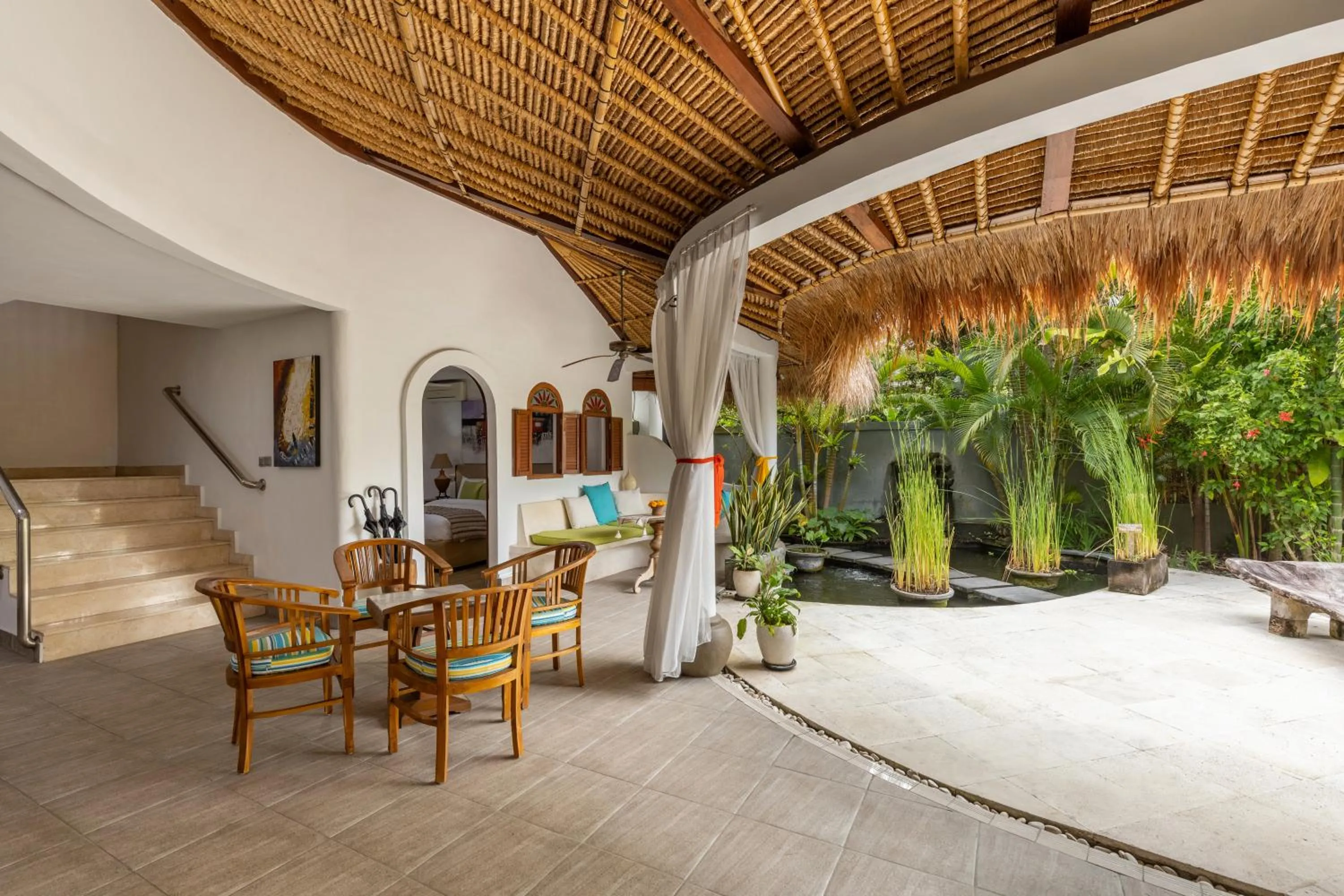 Patio in Elina Villas Seminyak