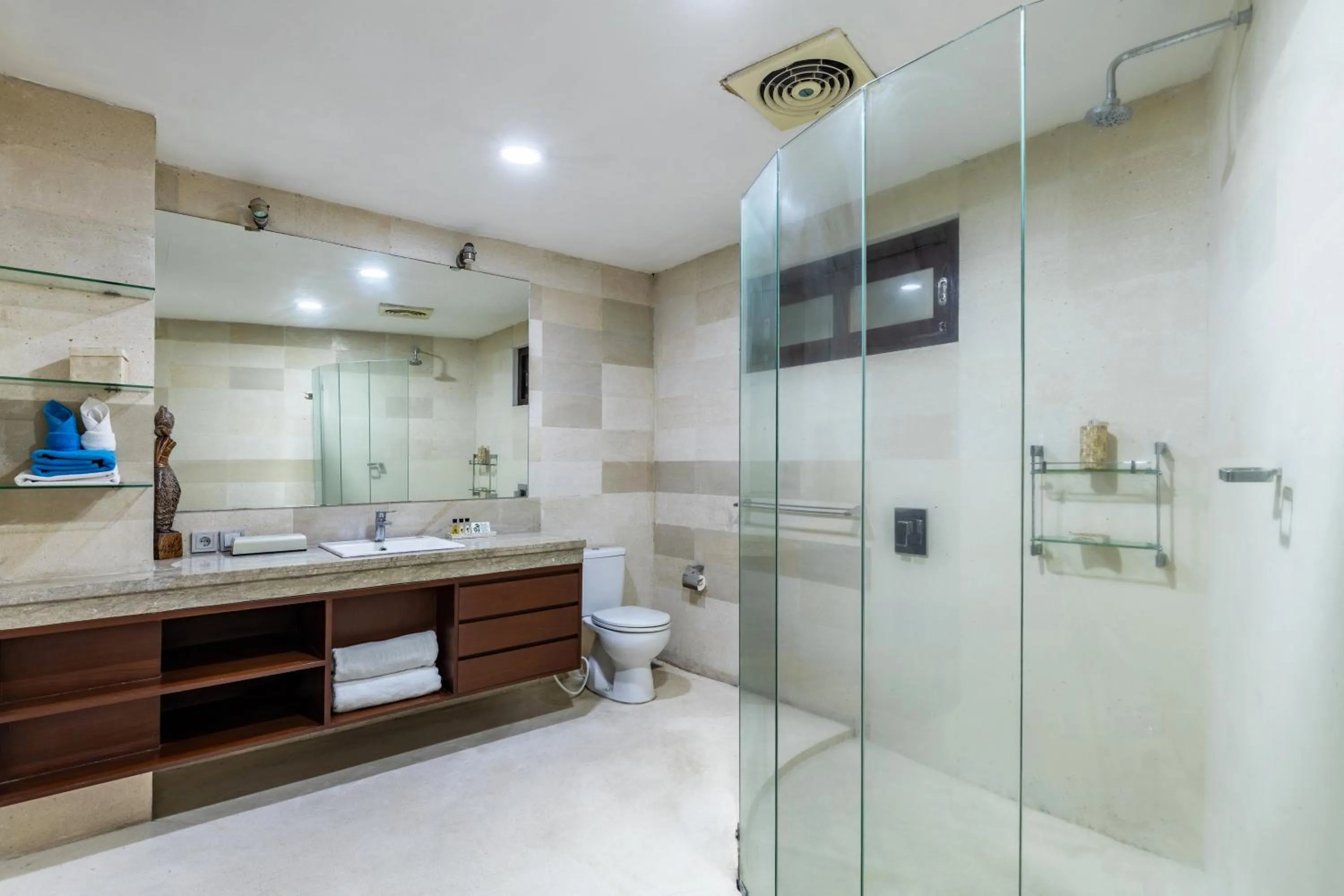 Shower in Elina Villas Seminyak