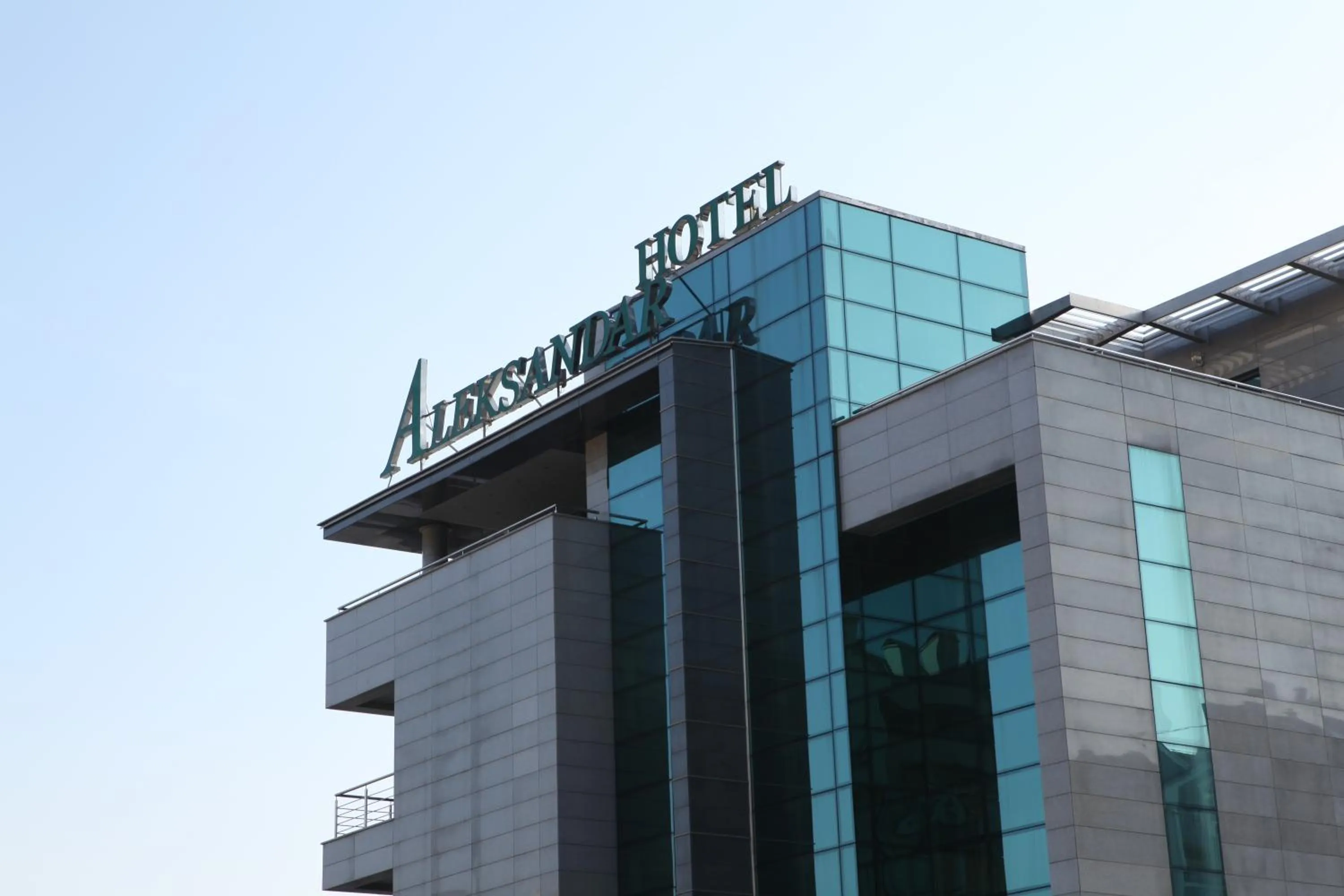 Facade/entrance in Garni Hotel Aleksandar