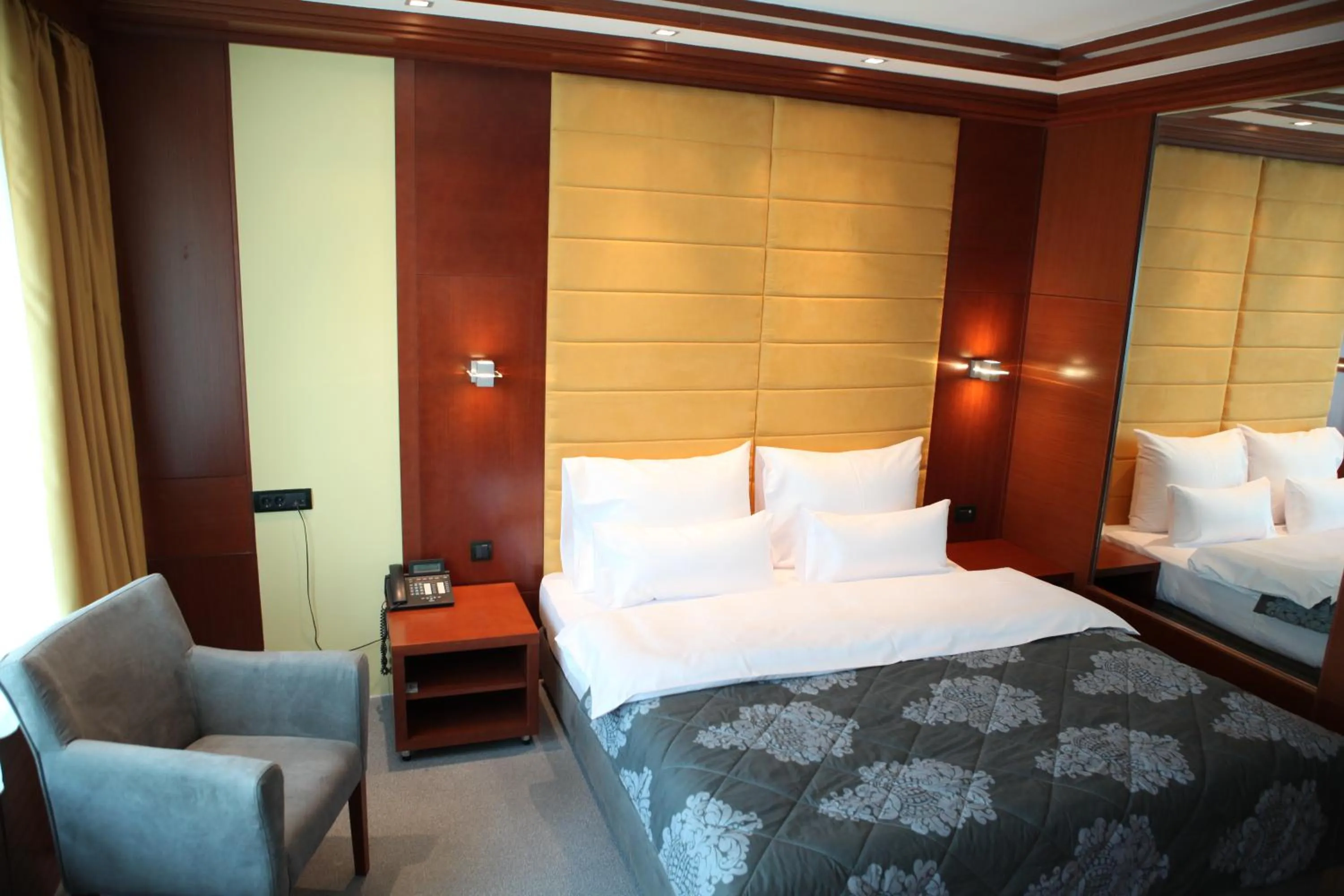 Bed in Garni Hotel Aleksandar