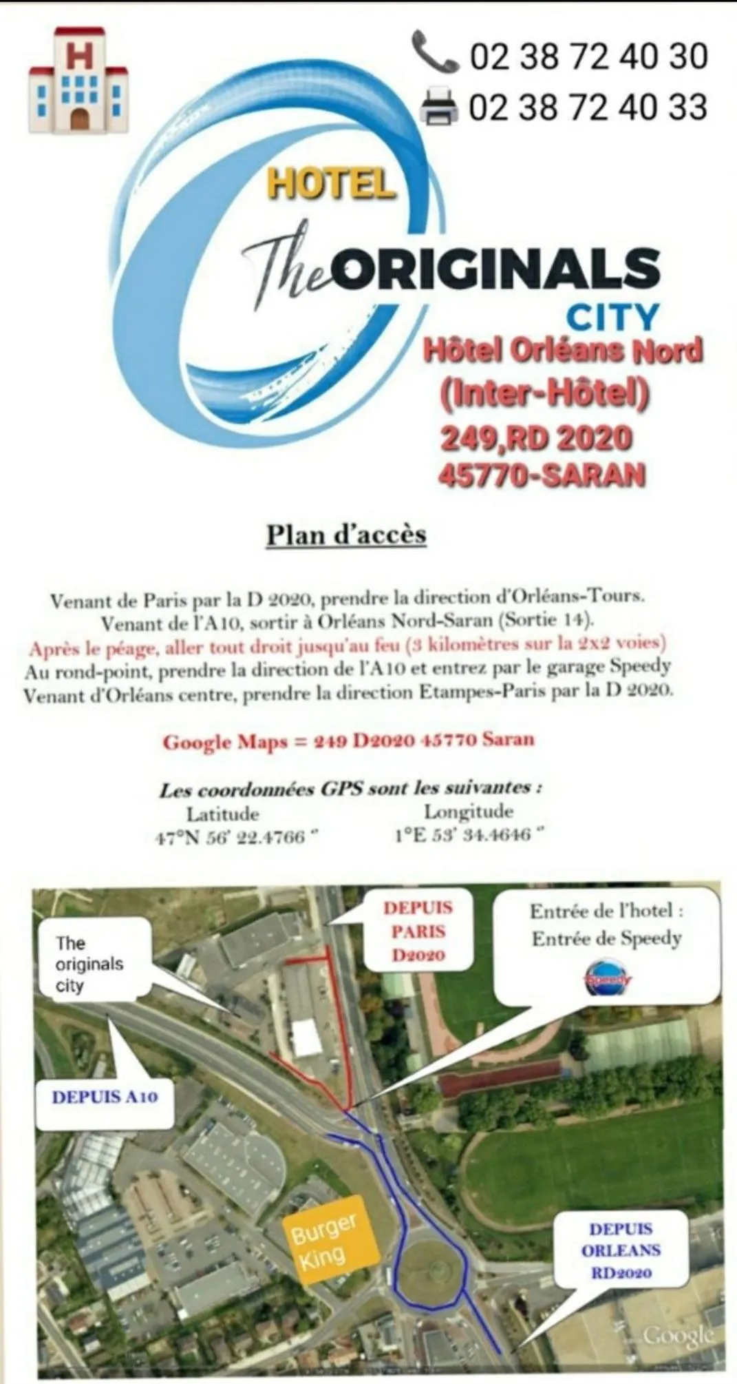 Street view in The Originals City, Hôtel Orléans Nord