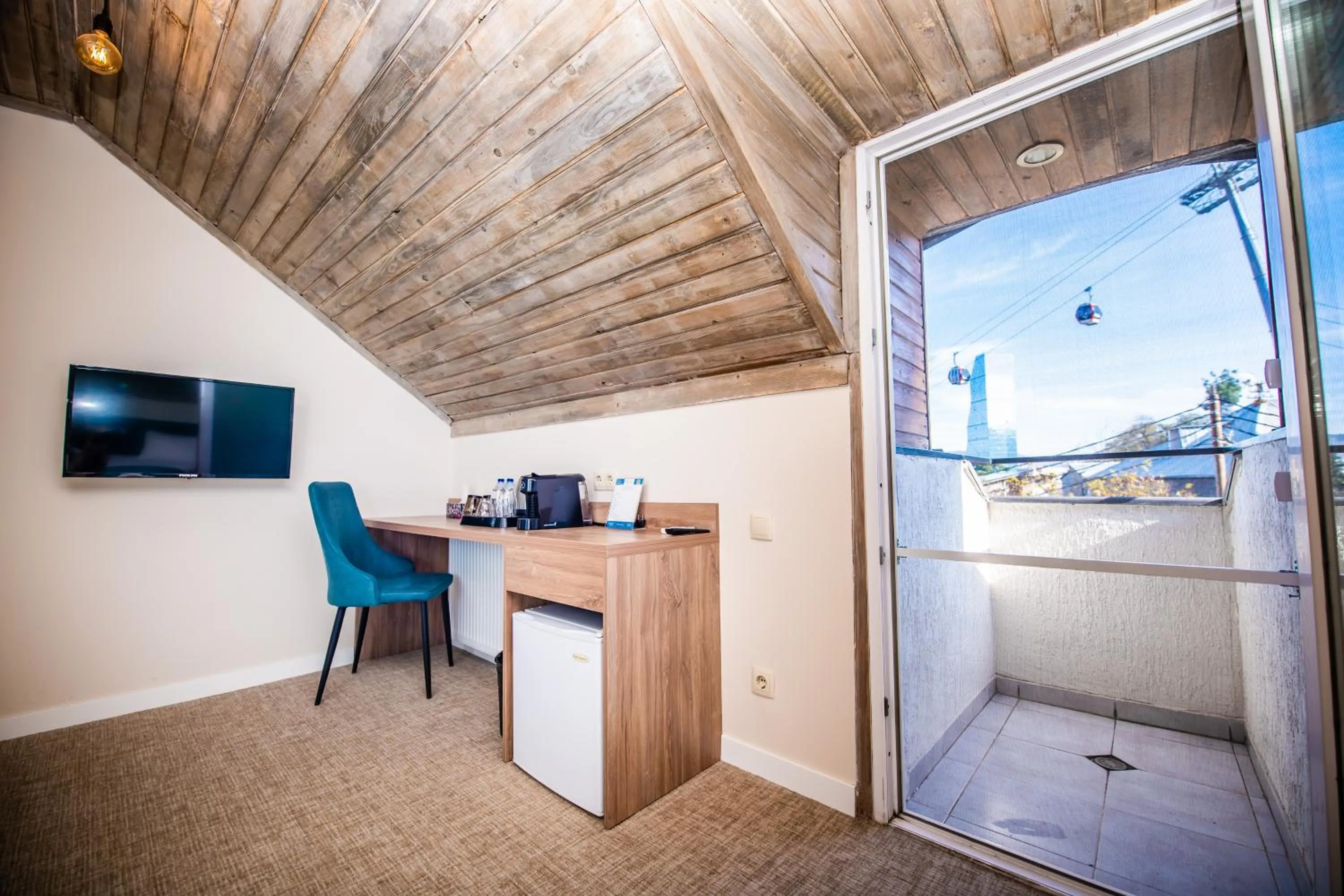 TV and multimedia in City Inn - Boutique Hotel Tbilisi