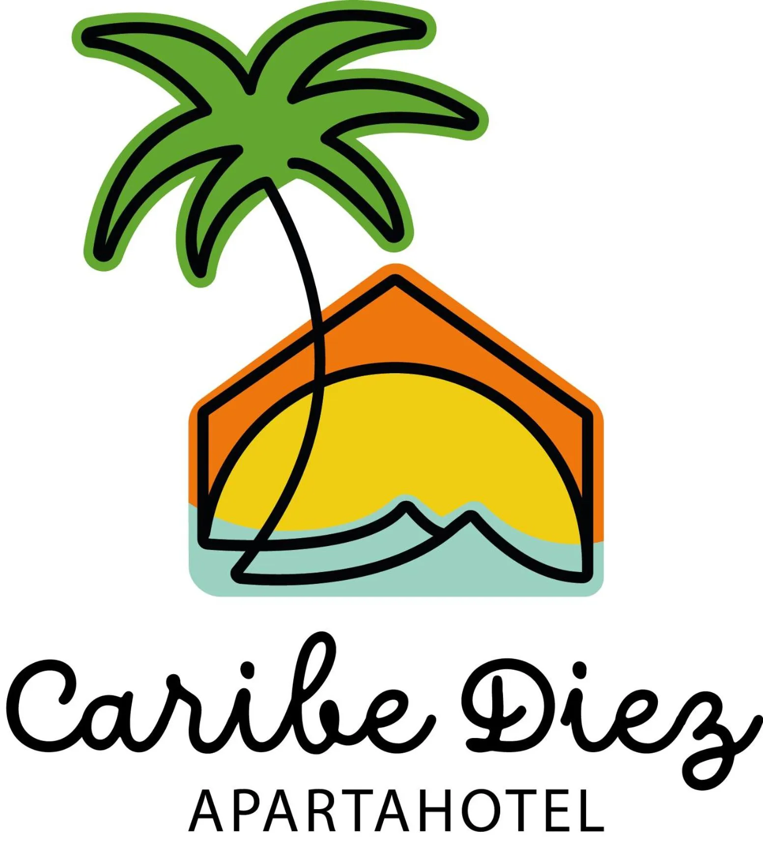 Text overlay in Apartahotel Caribe Diez