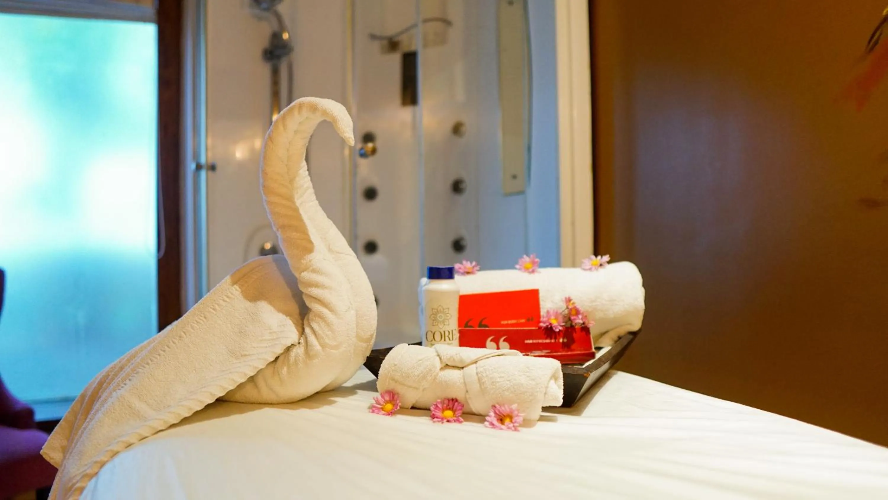 Spa and wellness centre/facilities, Bed in Hotel Centre Point