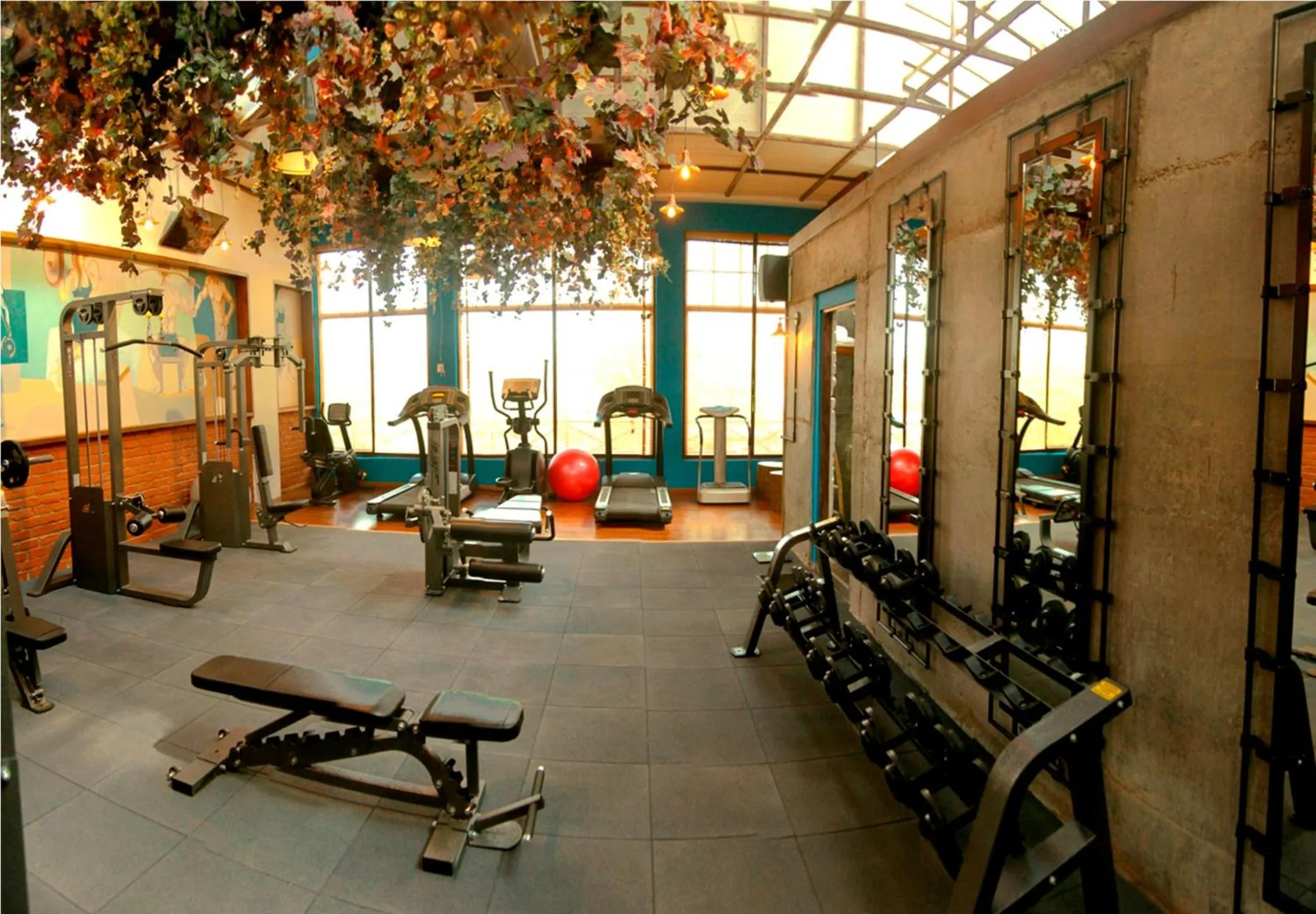 Fitness centre/facilities in Hotel Centre Point