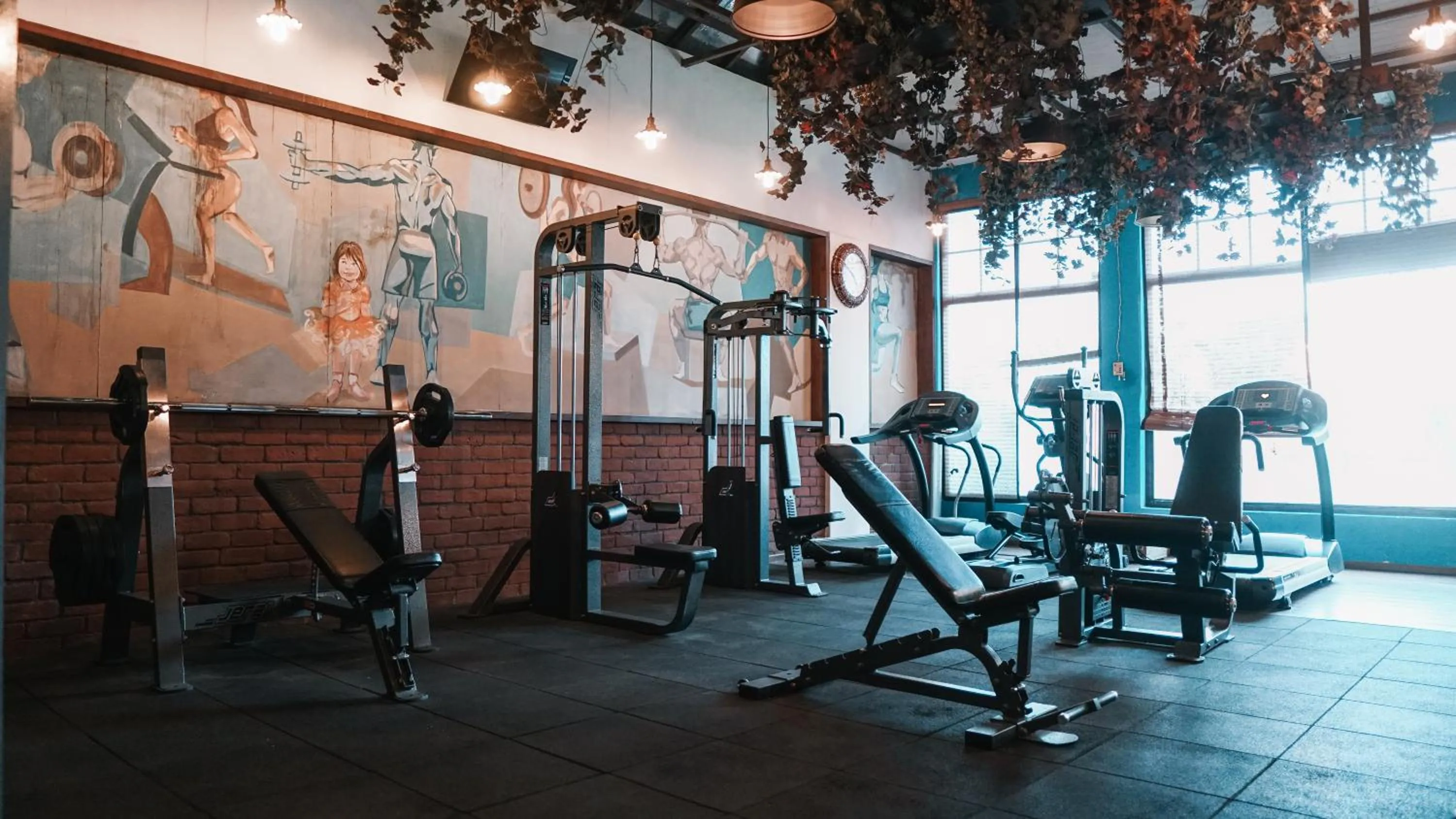 Fitness centre/facilities in Hotel Centre Point