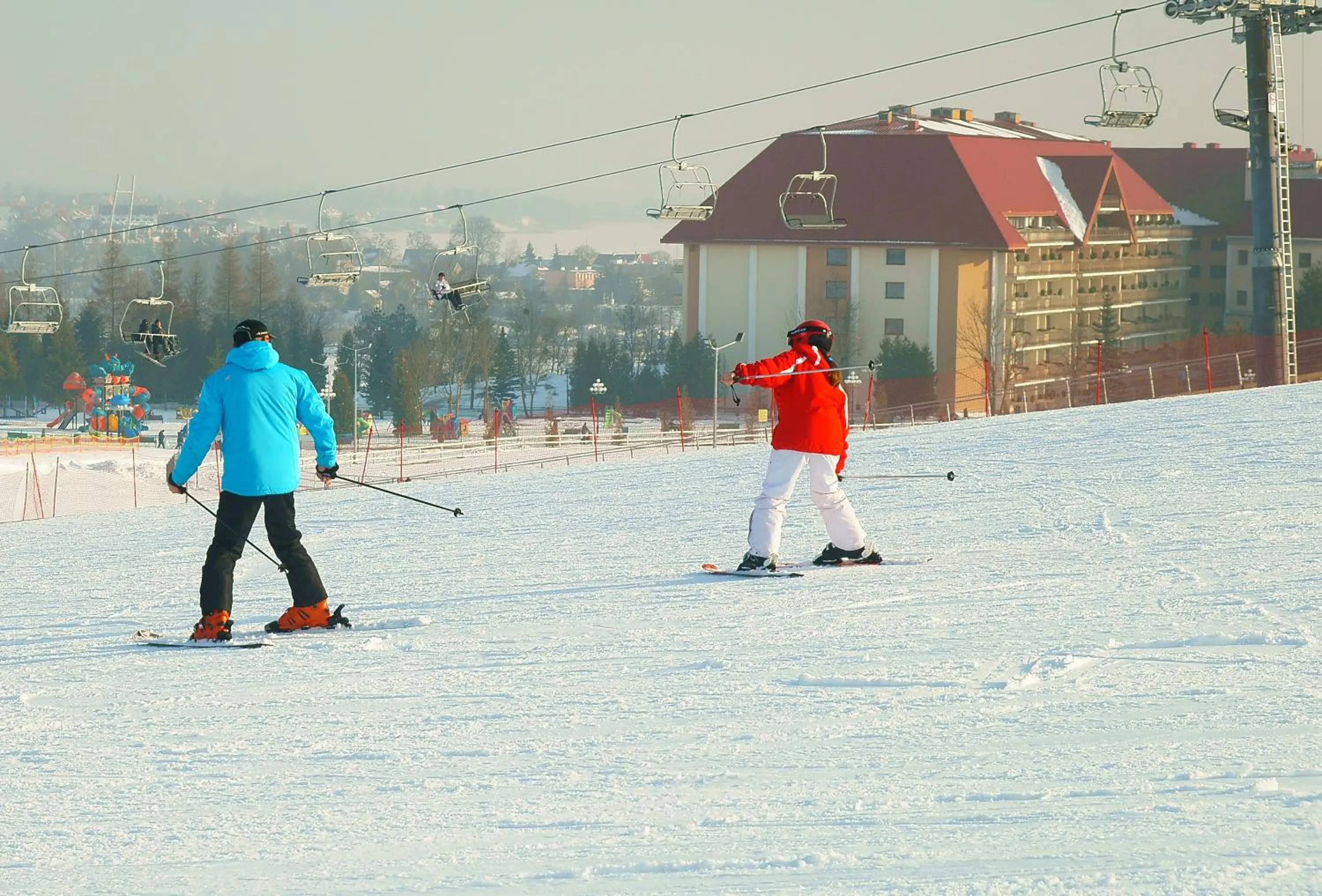 Skiing in Hotel Gołębiewski Mikołajki