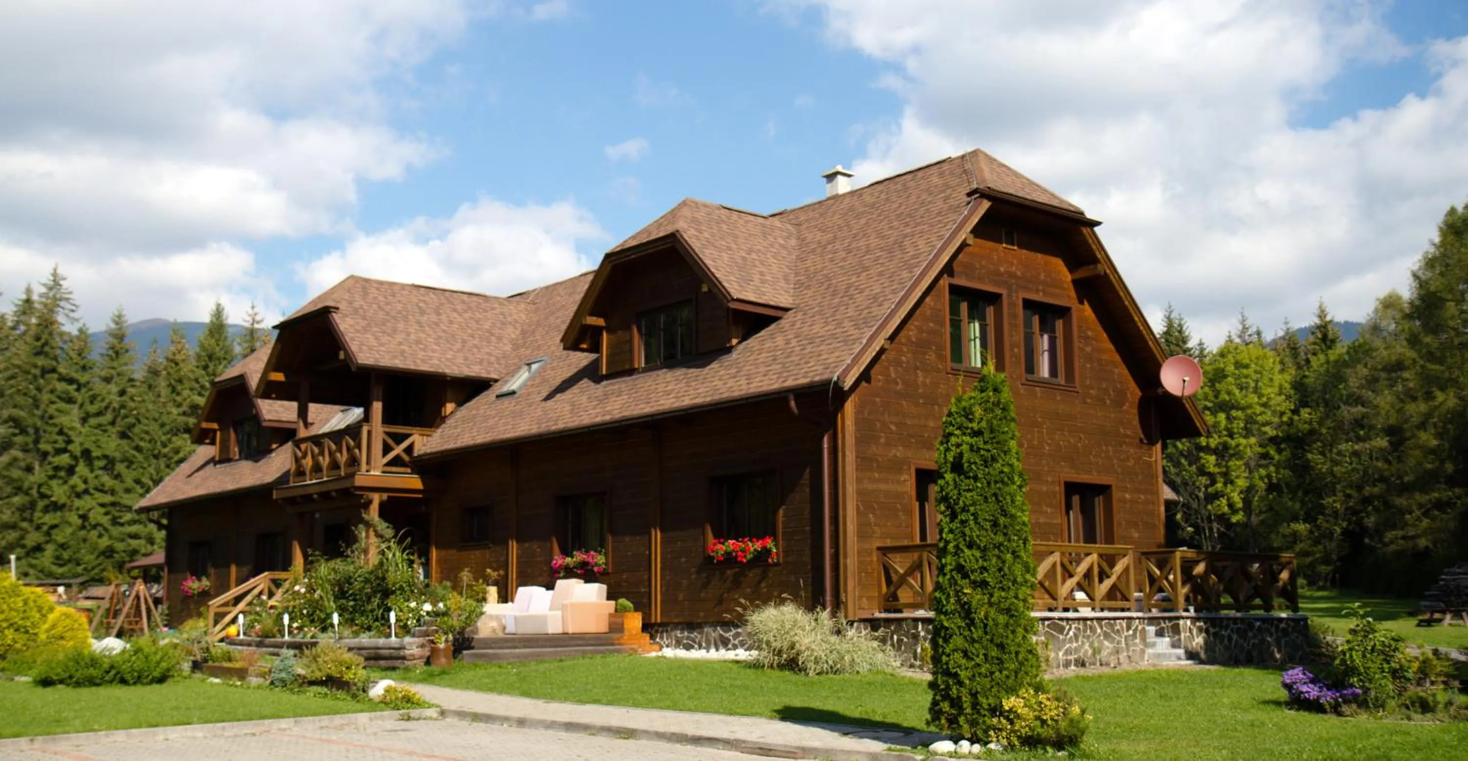 Property building in Penzion Sileo