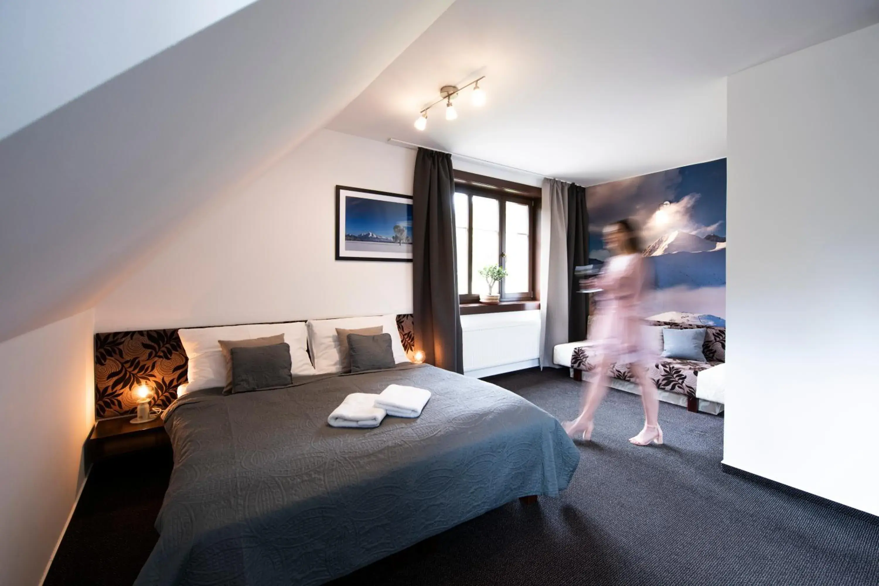 Double Room (2 Adults + 2 Children) - single occupancy in Penzion Sileo Double Room (2 Adults + 2 Children) - single occupancy in Penzion Sileo